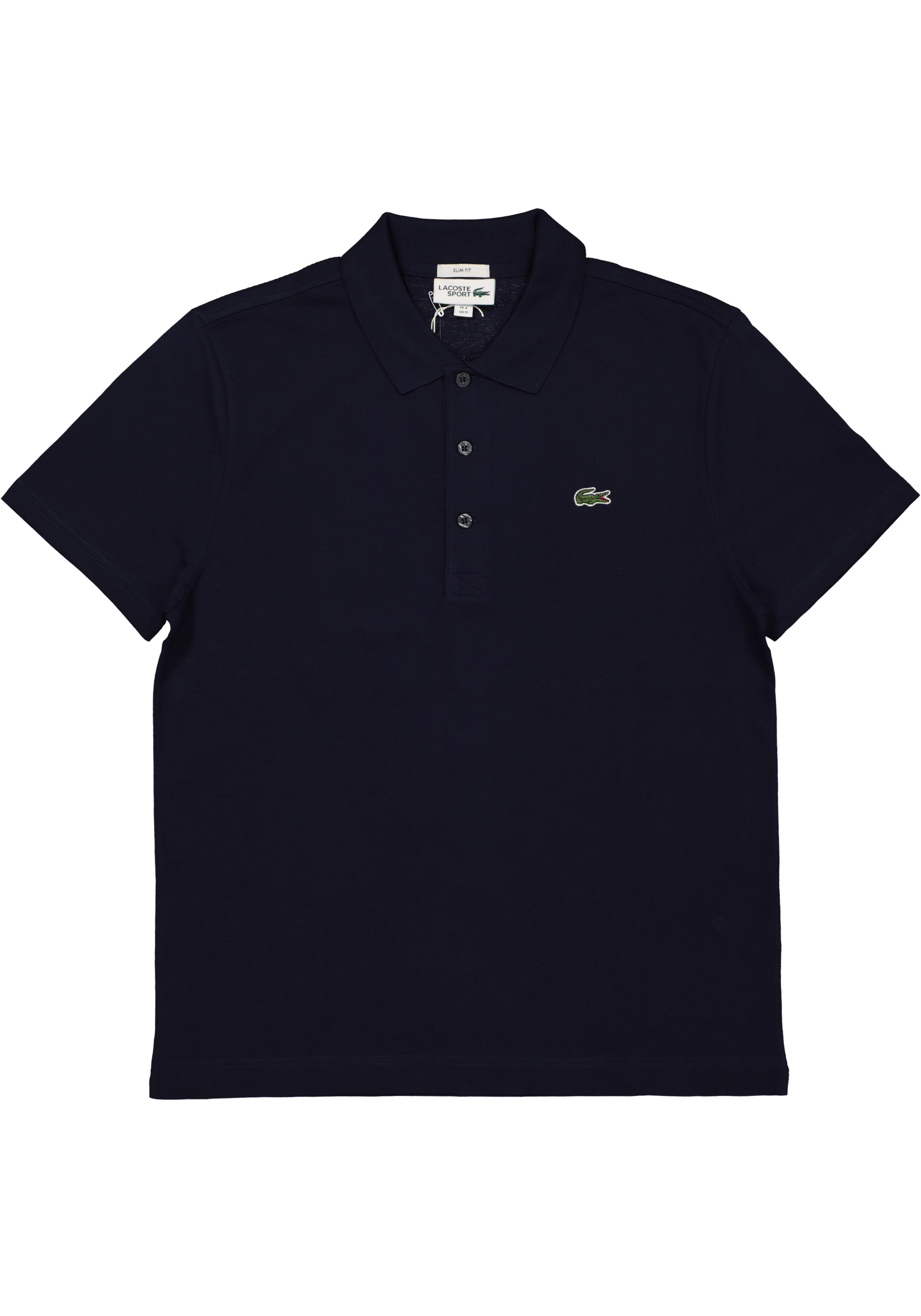 Lacoste Sport polo slim fit, ultra lightweight knit, marine blauw