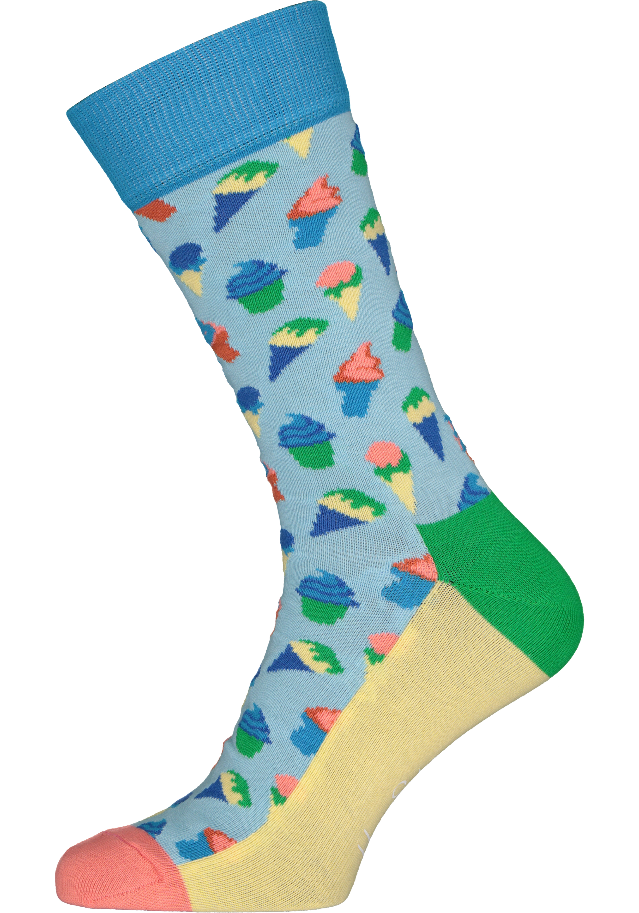 Happy Socks Tropical Day Socks Gift Set (4-pack), kleurige tropische voetenpret