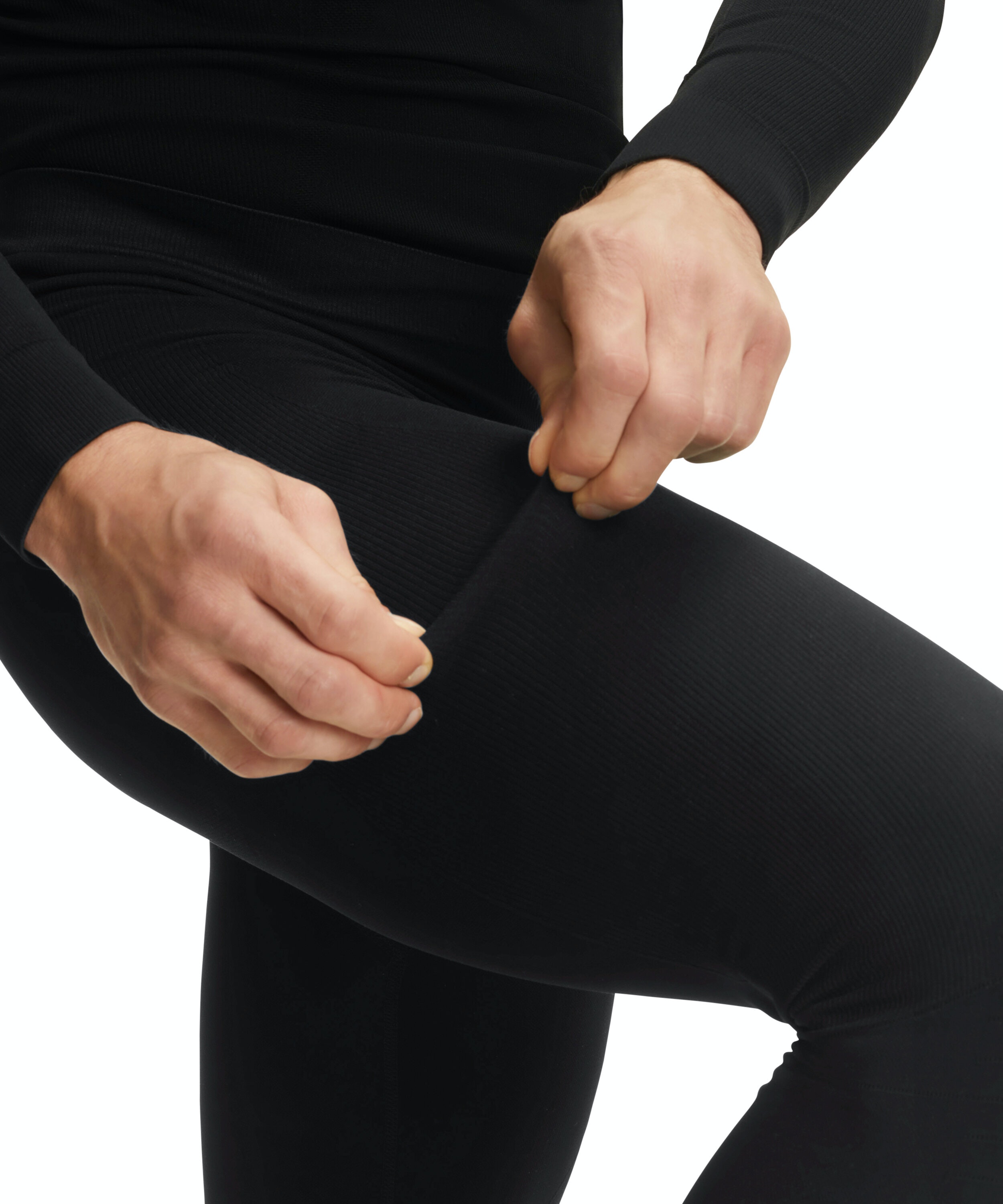 FALKE heren tights Maximum Warm, thermobroek, zwart (black)