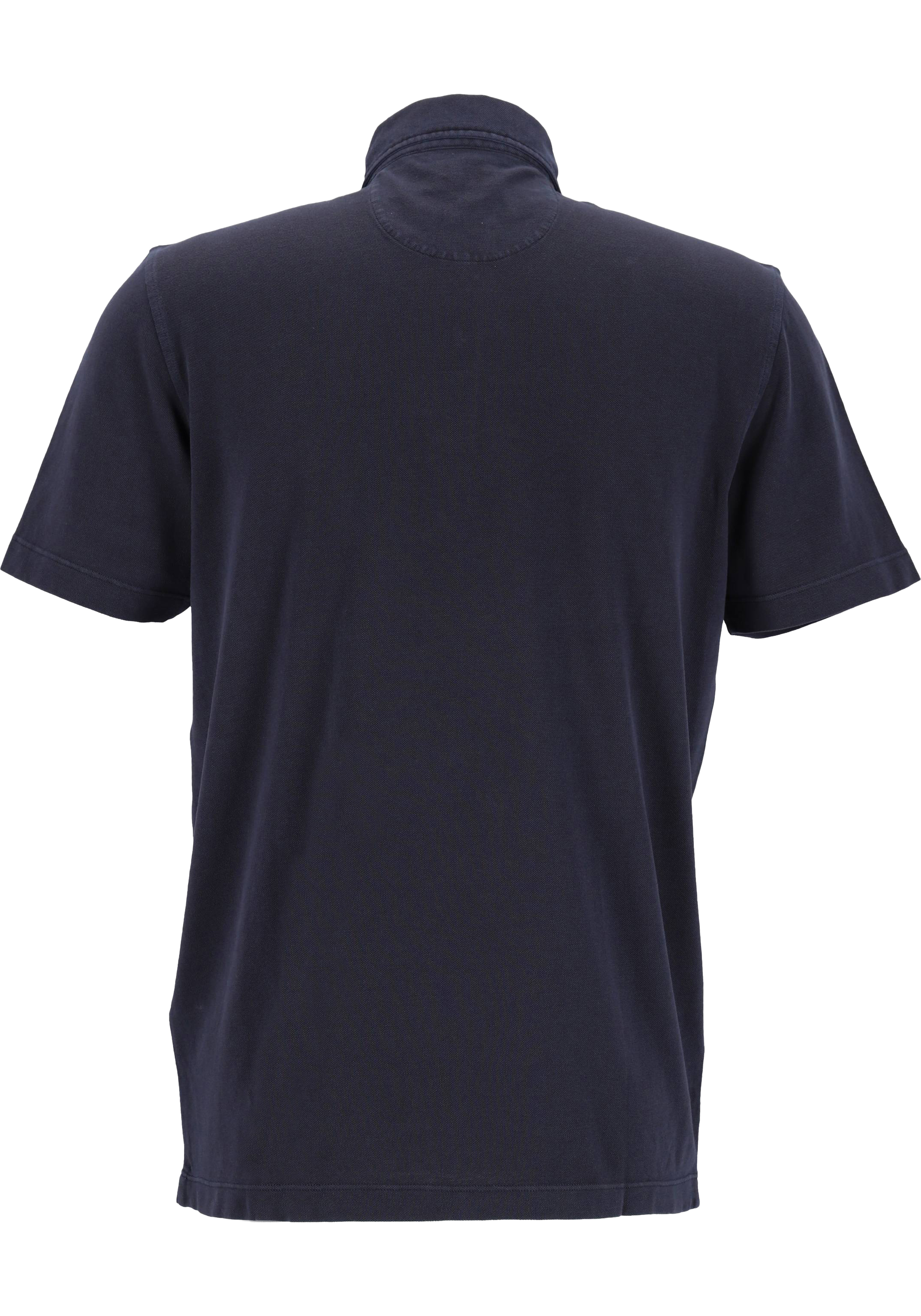 OLYMP Polo Casual, modern fit polo, marine blauw