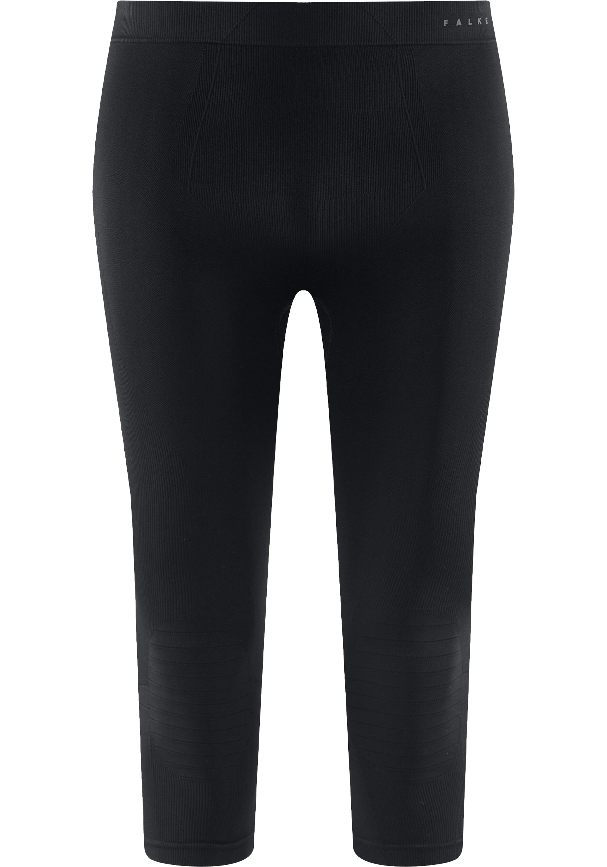 FALKE heren 3/4 tights Maximum Warm, thermobroek, zwart (black)