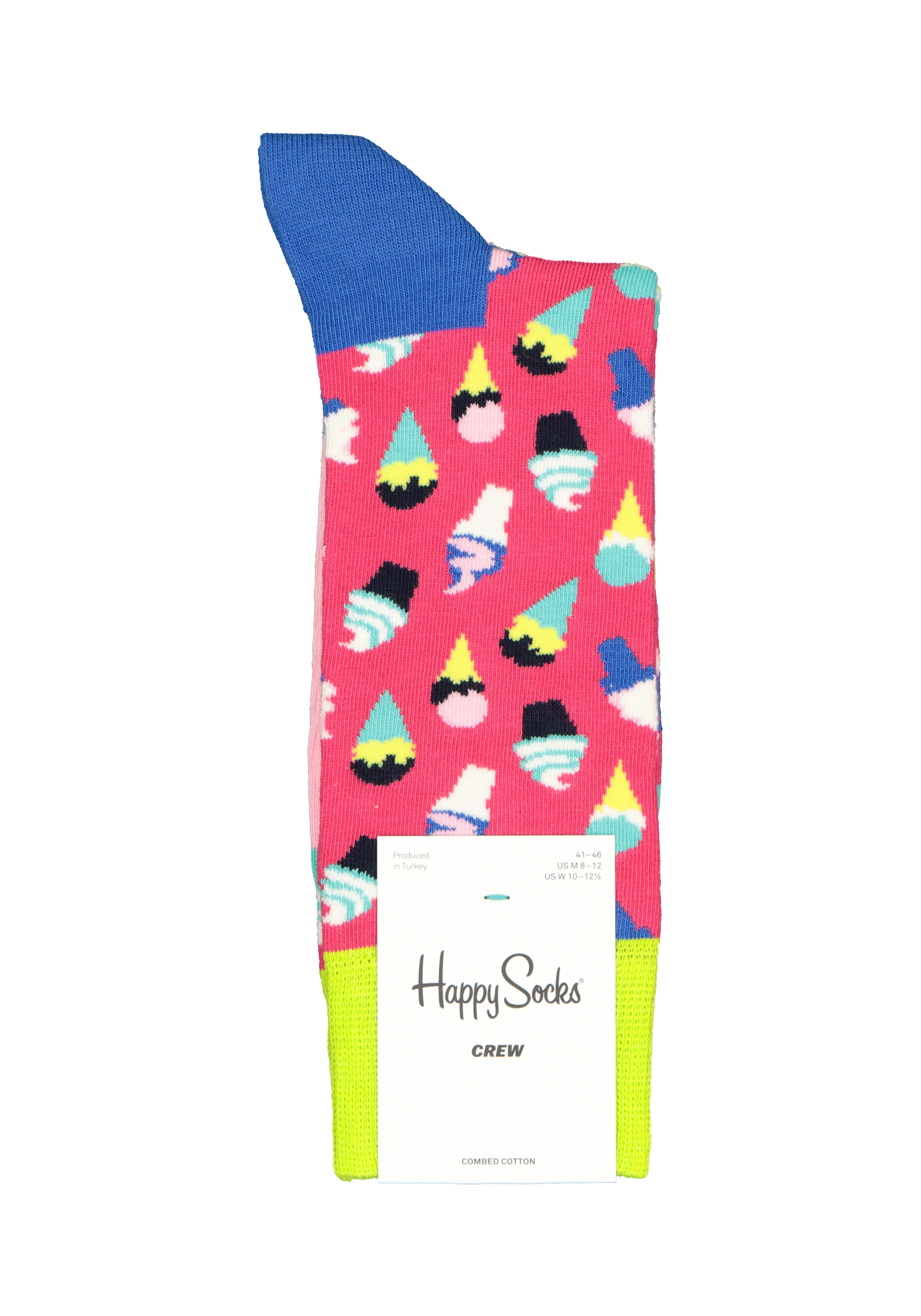 Happy Socks Ice Cream Sock, rood met ijsjes