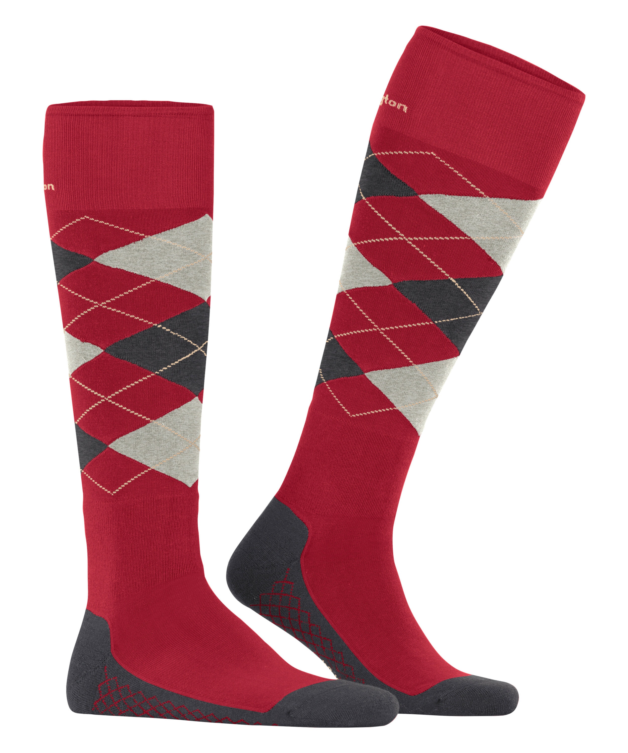 Burlington Rider Boy unisex kniekousen, rood (red pepper)
