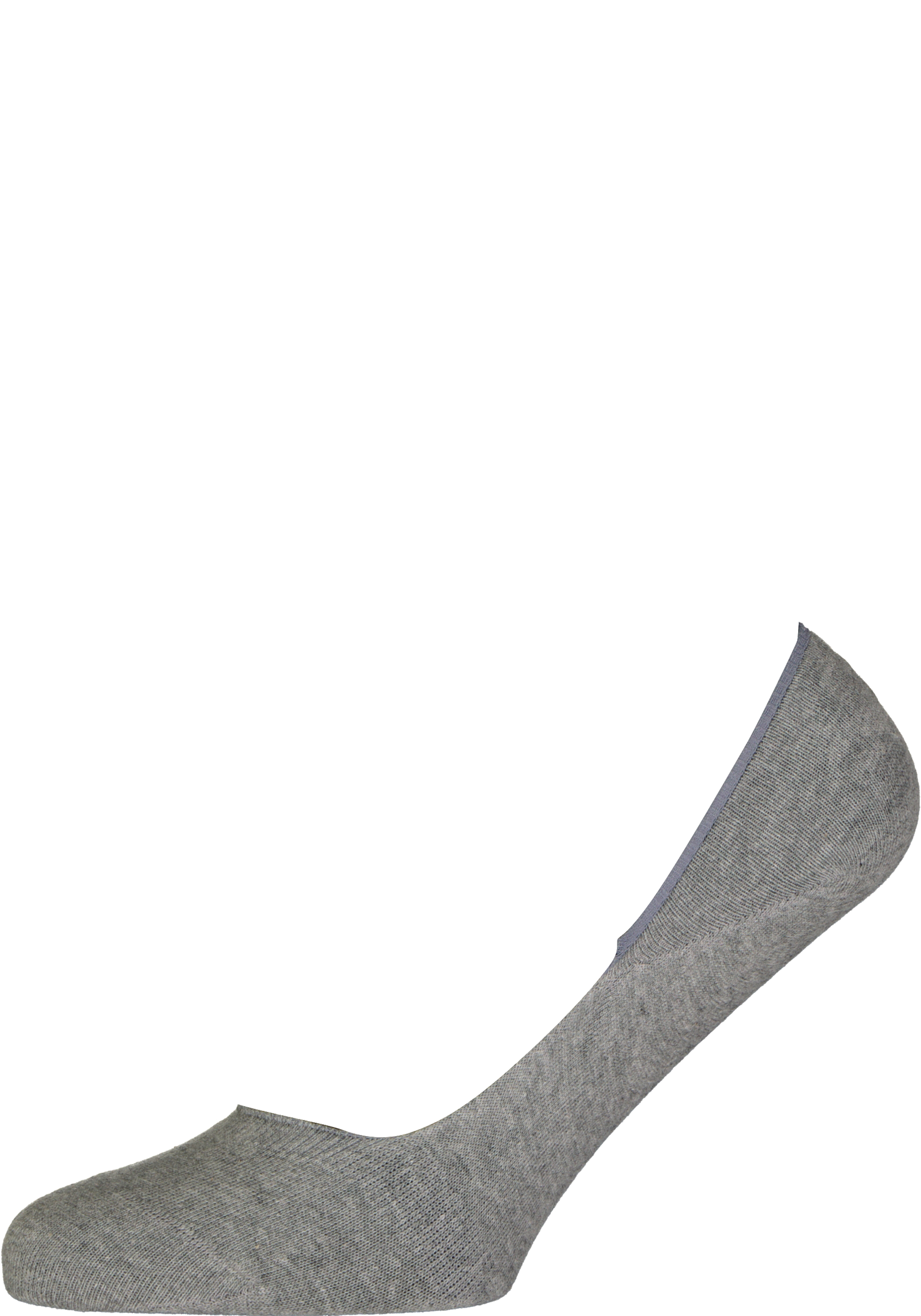 FALKE Step heren invisible sokken, lichtgrijs (light grey melange)