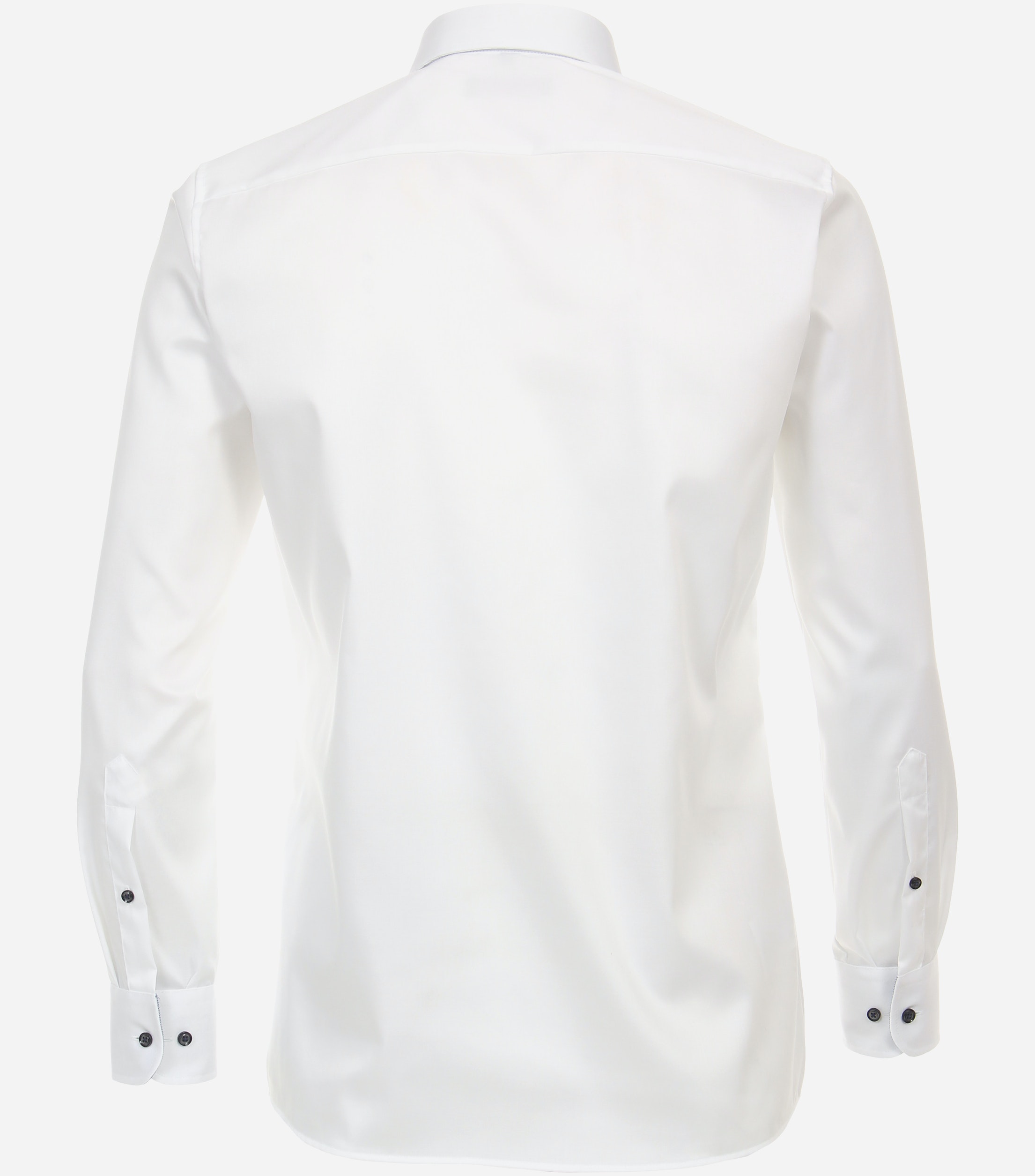 CASA MODA modern fit overhemd, twill, wit