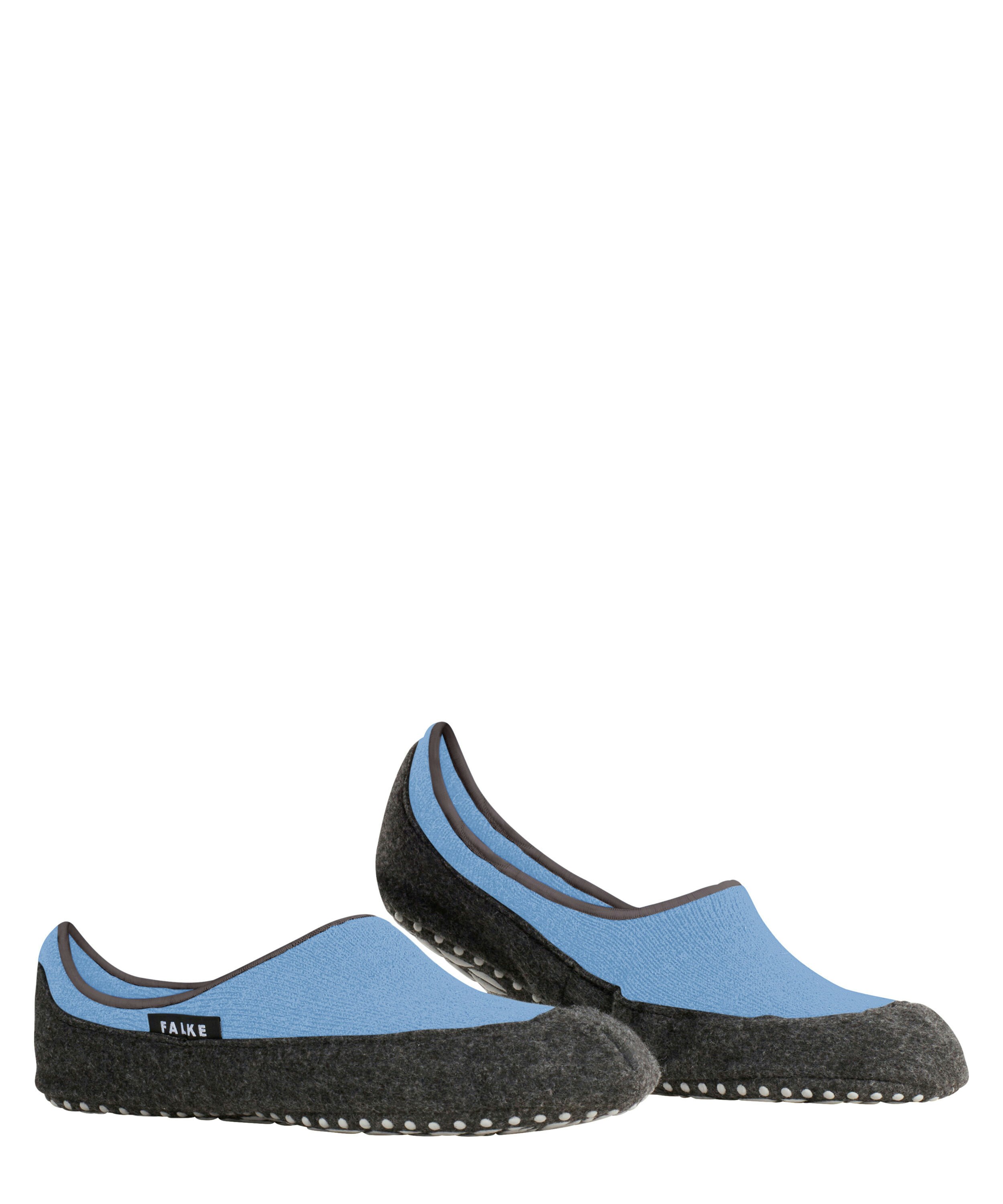 FALKE Cosyshoe heren pantoffels, zeeblauw (lagoon)