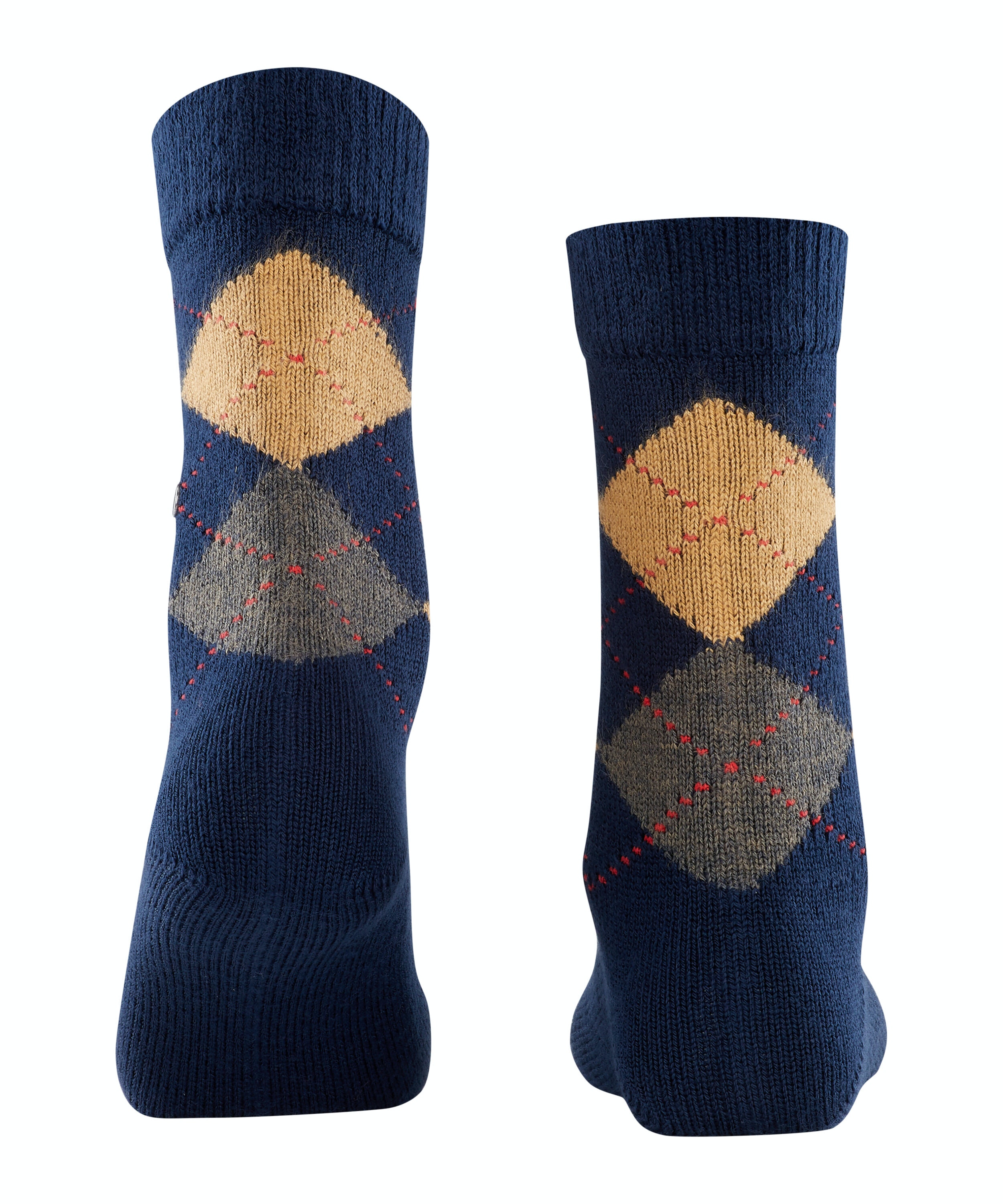 Burlington Whitby Calzettoni Donna Al Ginocchio – Motivo Argyle – Taglia Unica 36-41 – Modello 22319 – Invernali E Soffici