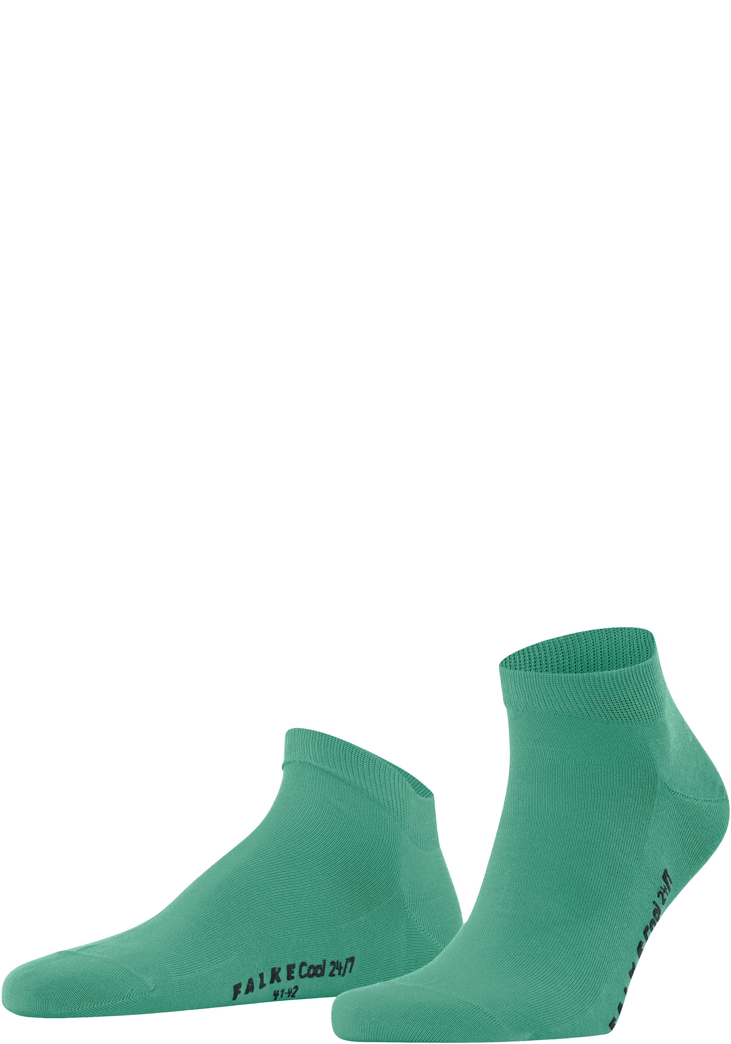 FALKE Cool 24/7 heren sneakersokken, groen (oceangreen)