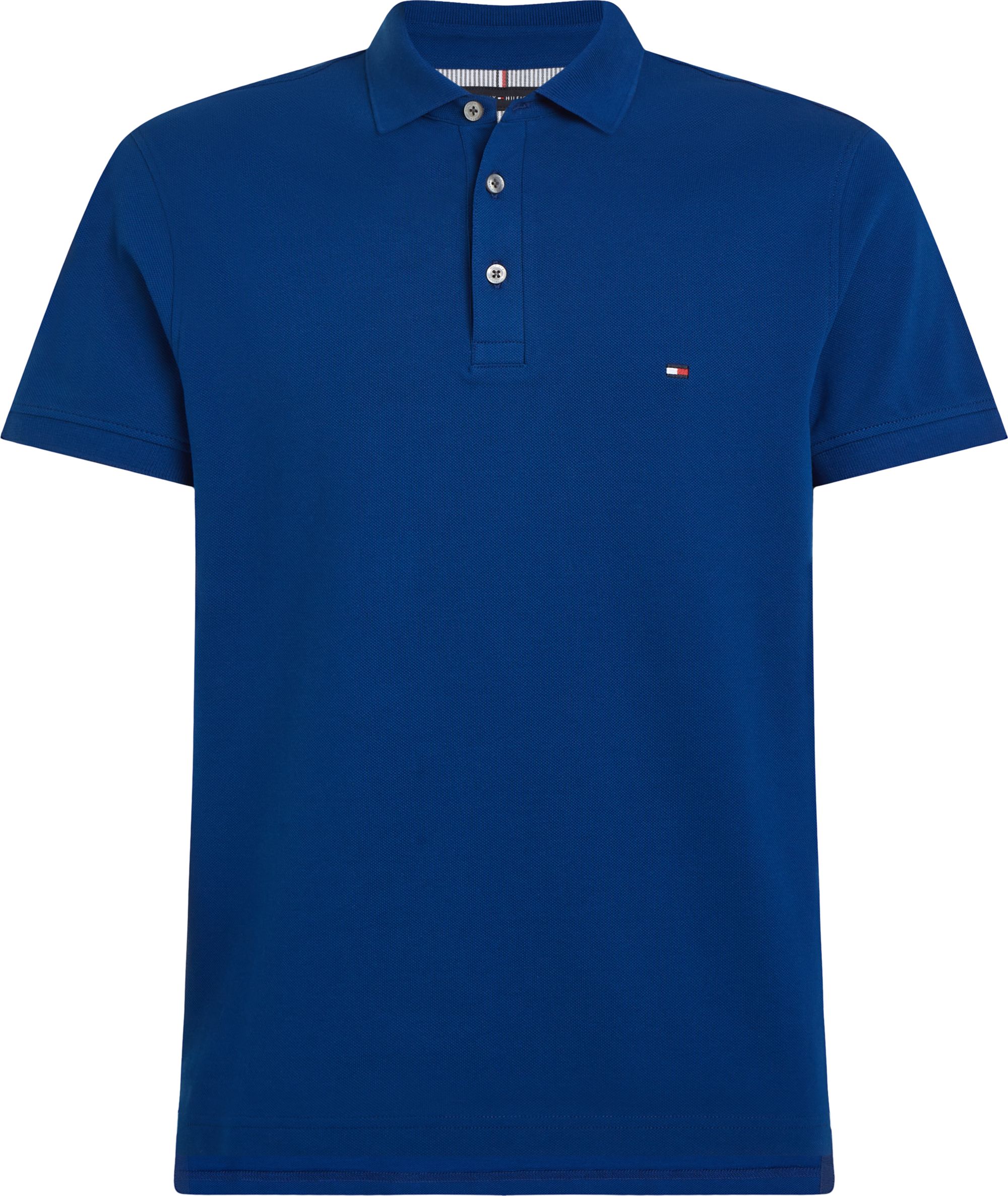 Tommy Hilfiger 1985 Slim Polo, heren poloshirt, donker kobaltblauw