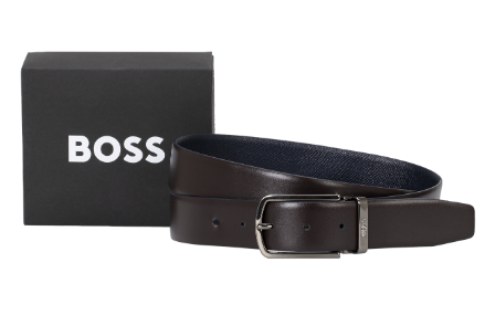 Leren BOSS riem voor heren Leren BOSS riem voor heren