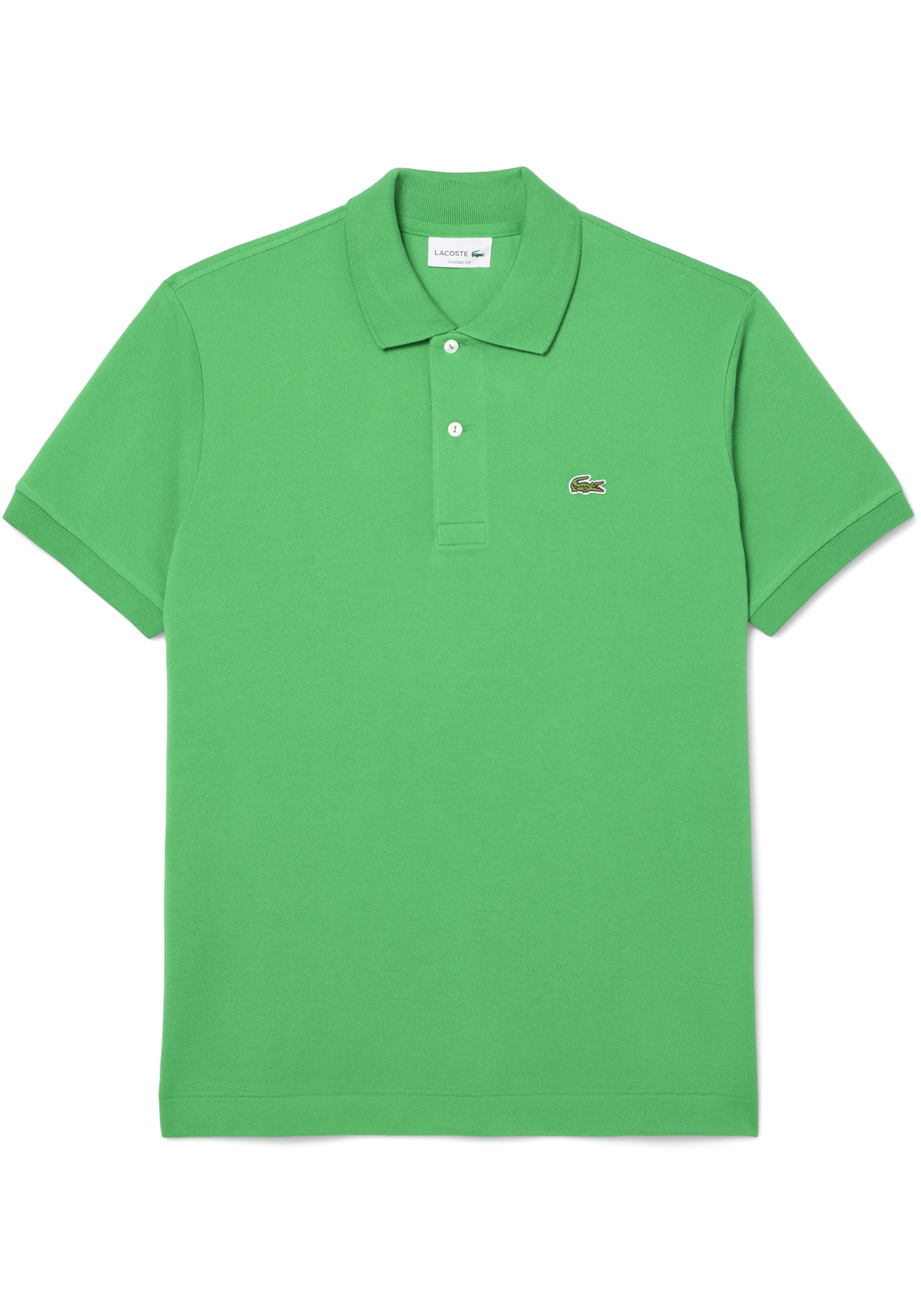 Lacoste Classic Fit polo, calathea groen