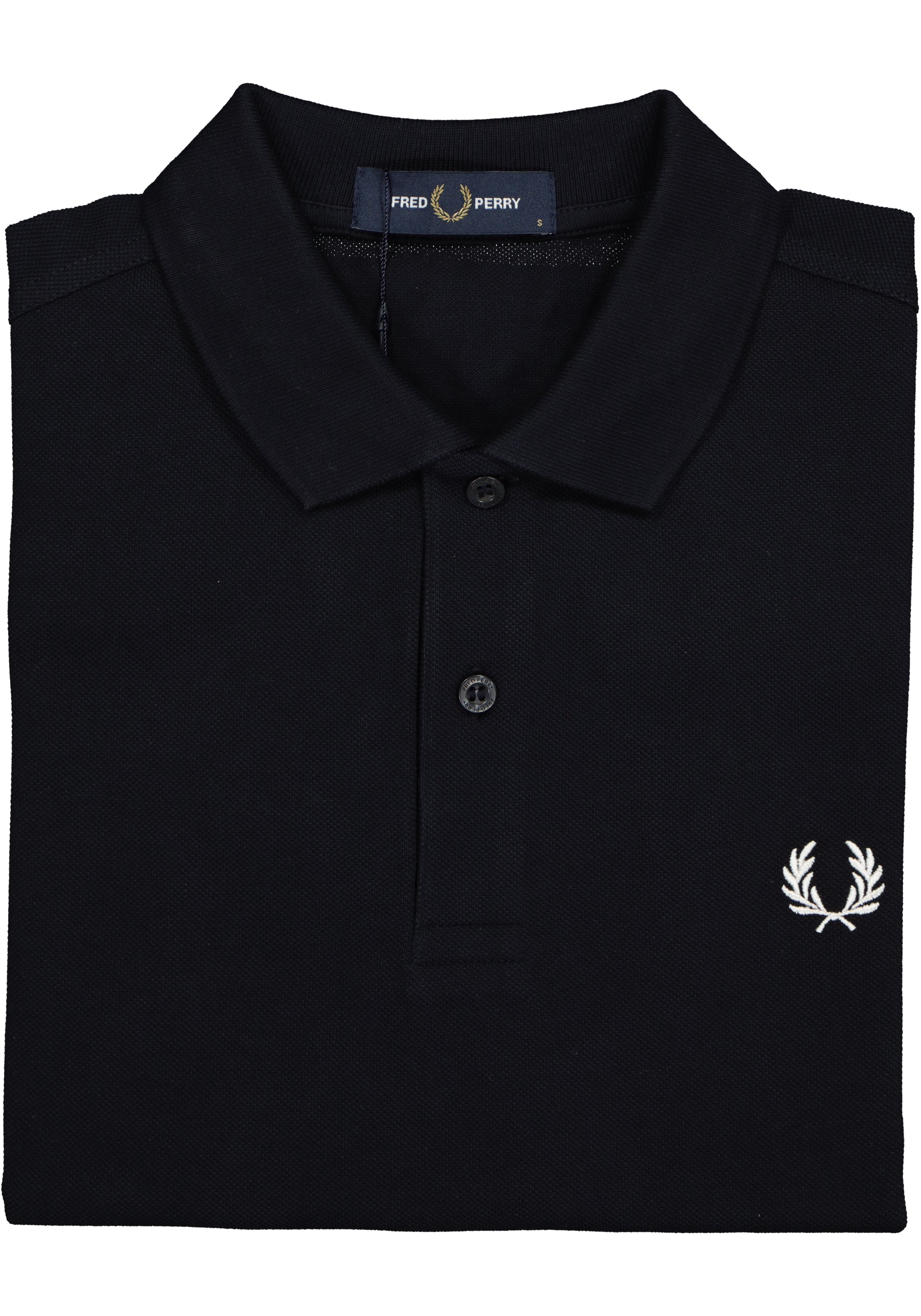 Fred Perry M6000 polo shirt, heren polo navy, donkerblauw
