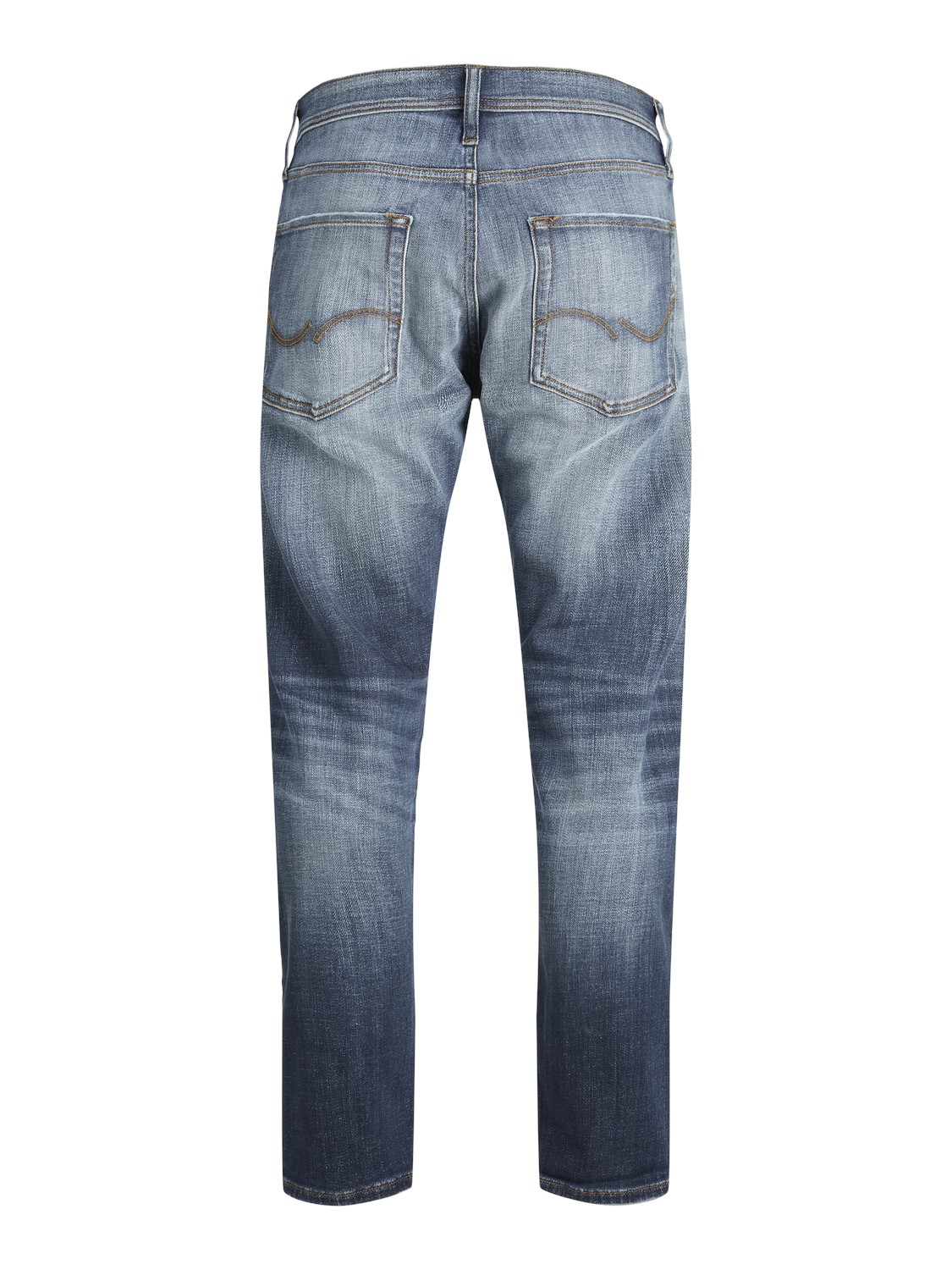 JACK & JONES Erik Original regular fit, heren jeans, denimblauw