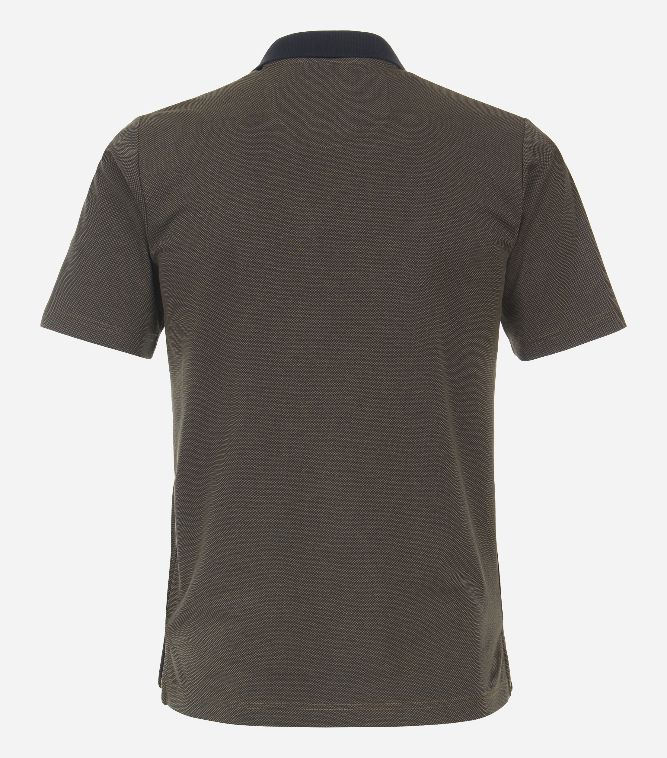 Redmond regular fit heren polo, pique, groen