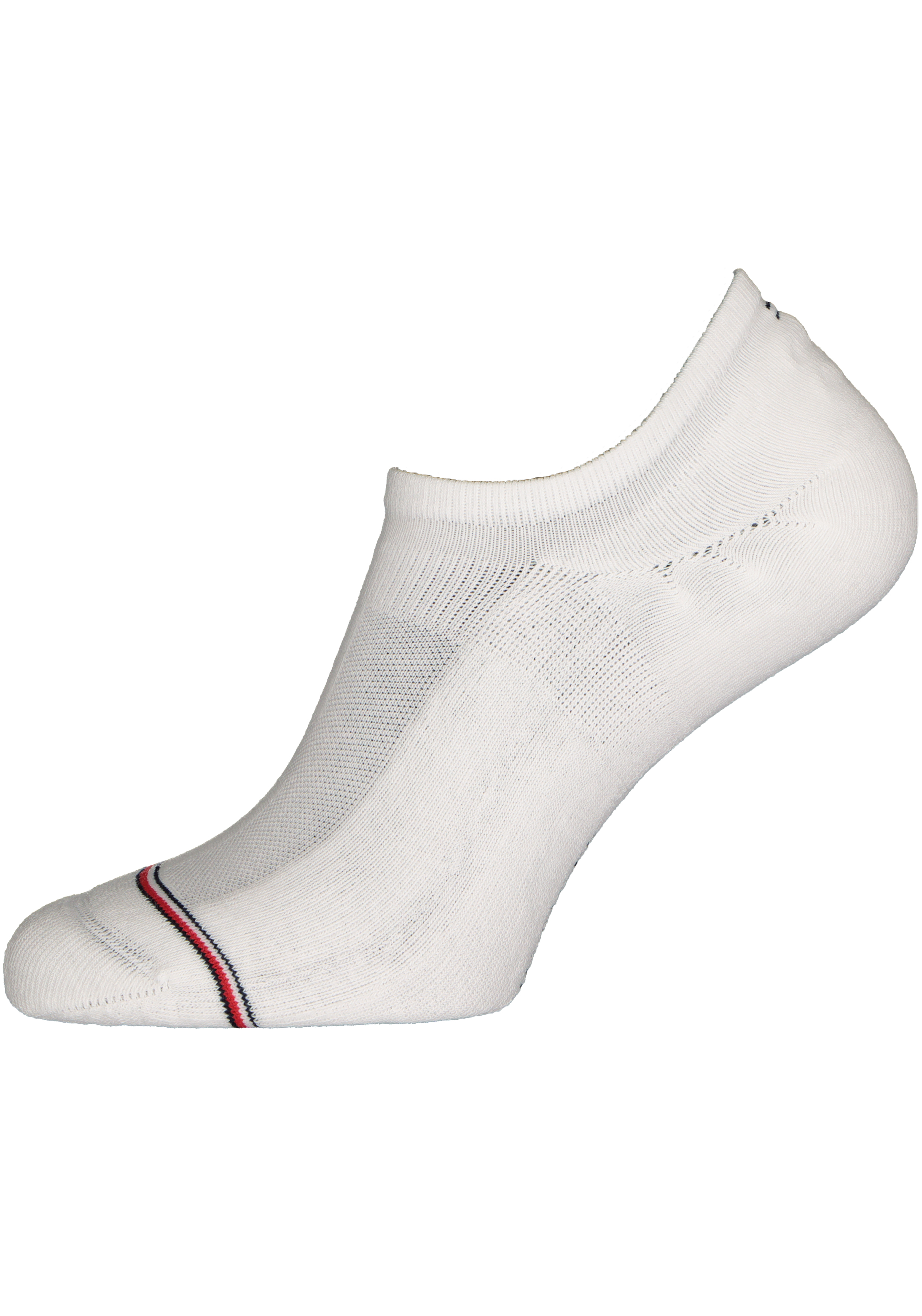 Tommy Hilfiger Iconic Sports Socks (2-pack), heren sneakersokken katoen, onzichtbaar, wit