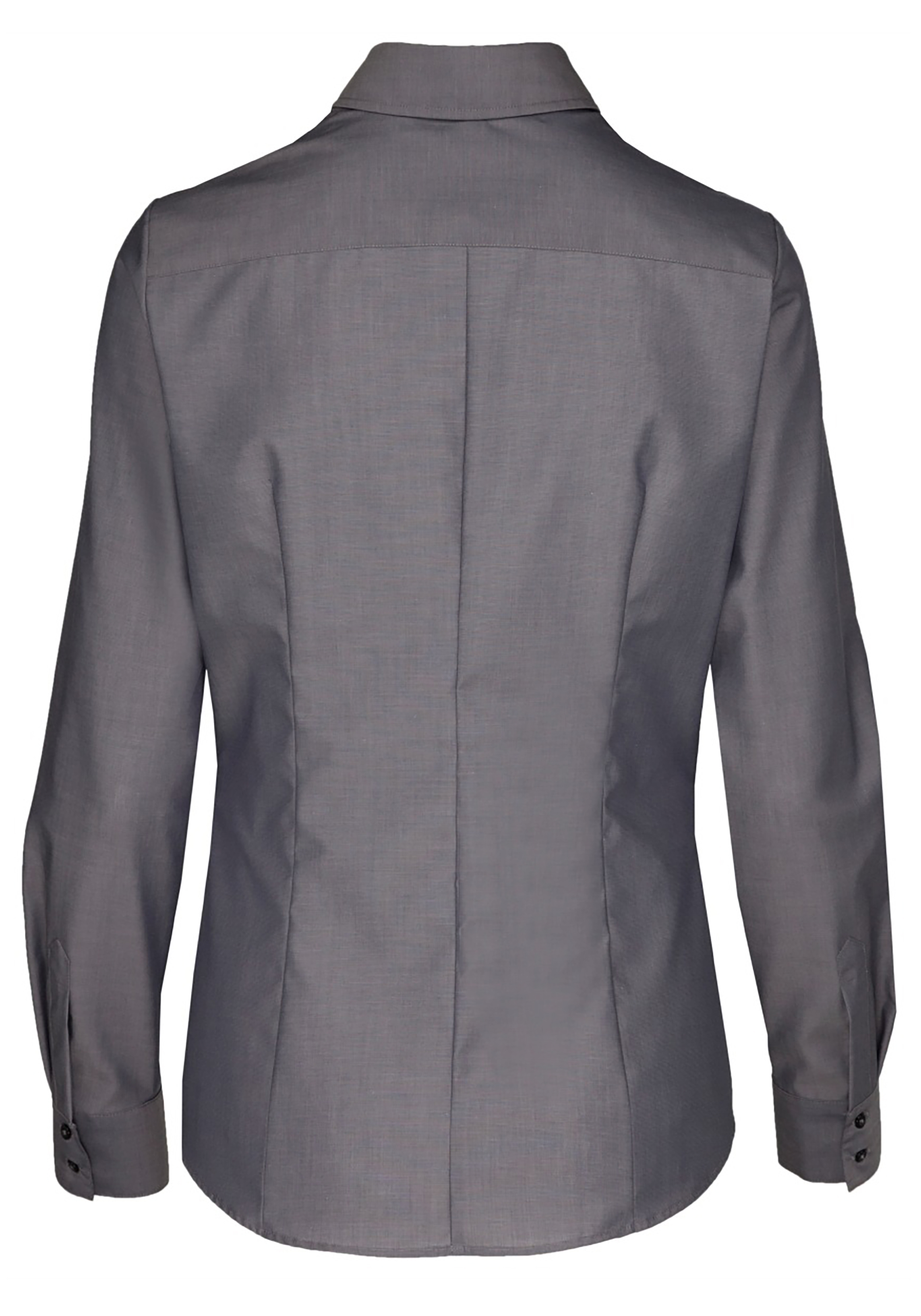 Seidensticker dames blouse slim fit, grijs