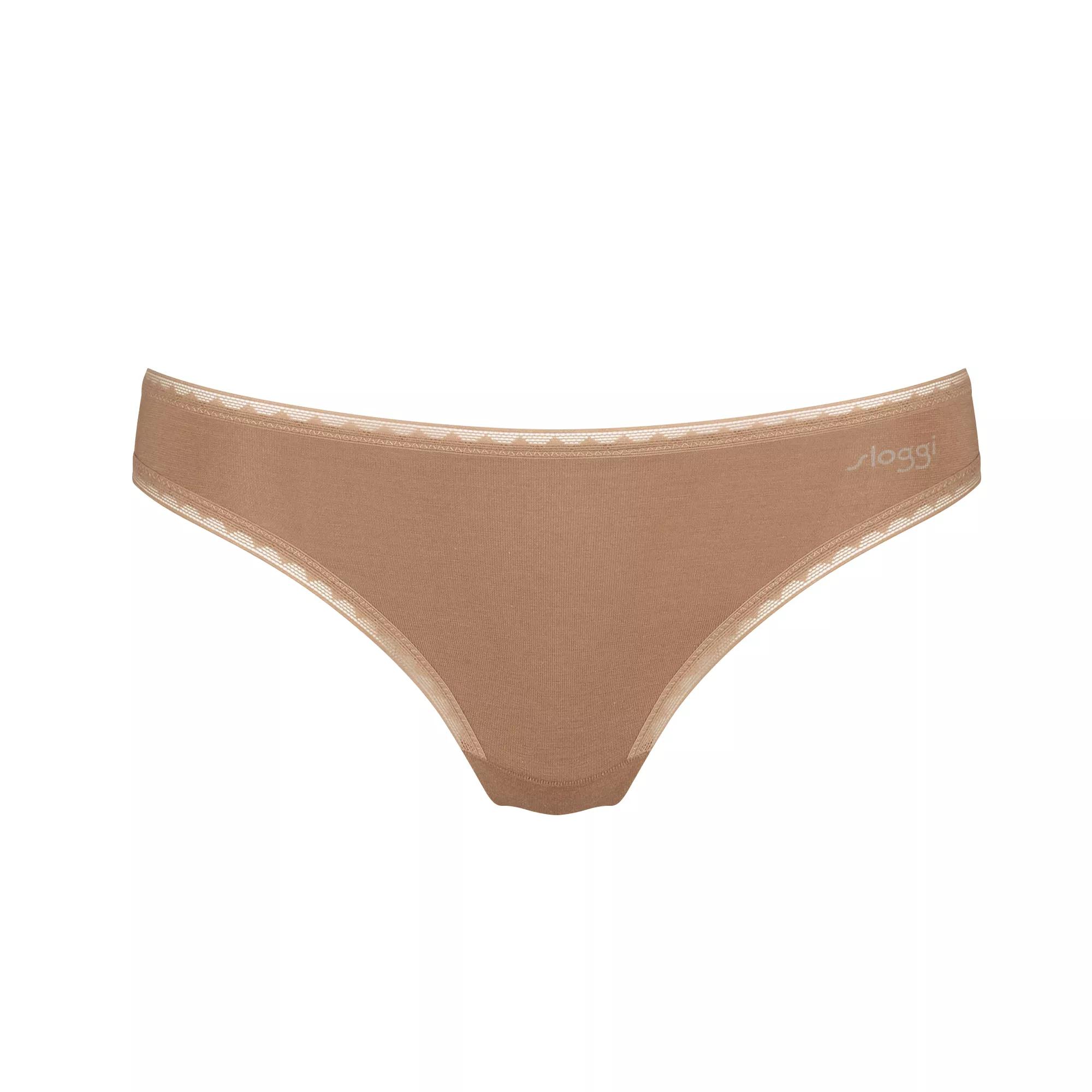 Sloggi Women GO Brazil (2-pack), dames slip, bruin