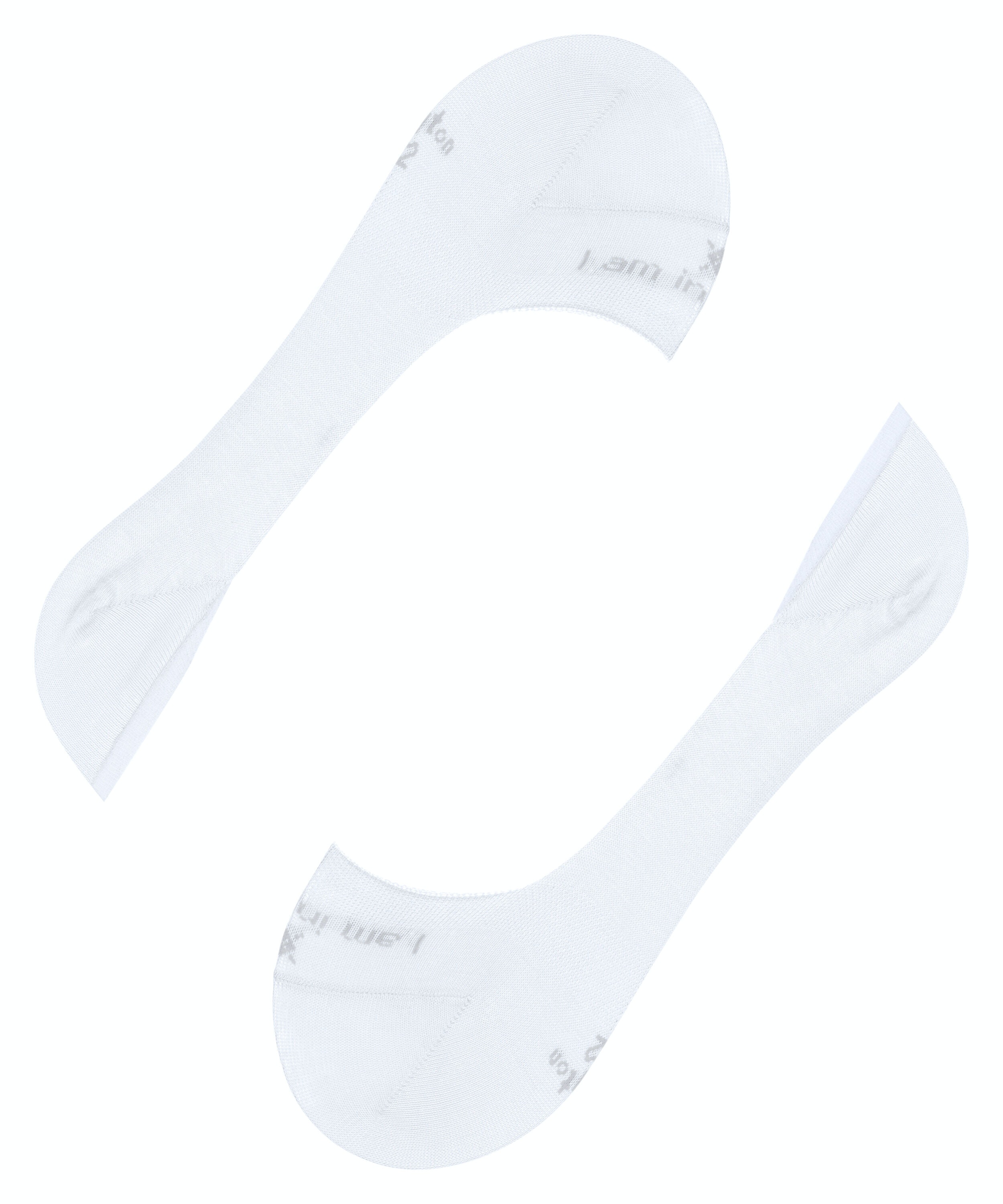 Burlington Aberdeen dames invisible sokken, wit (white)