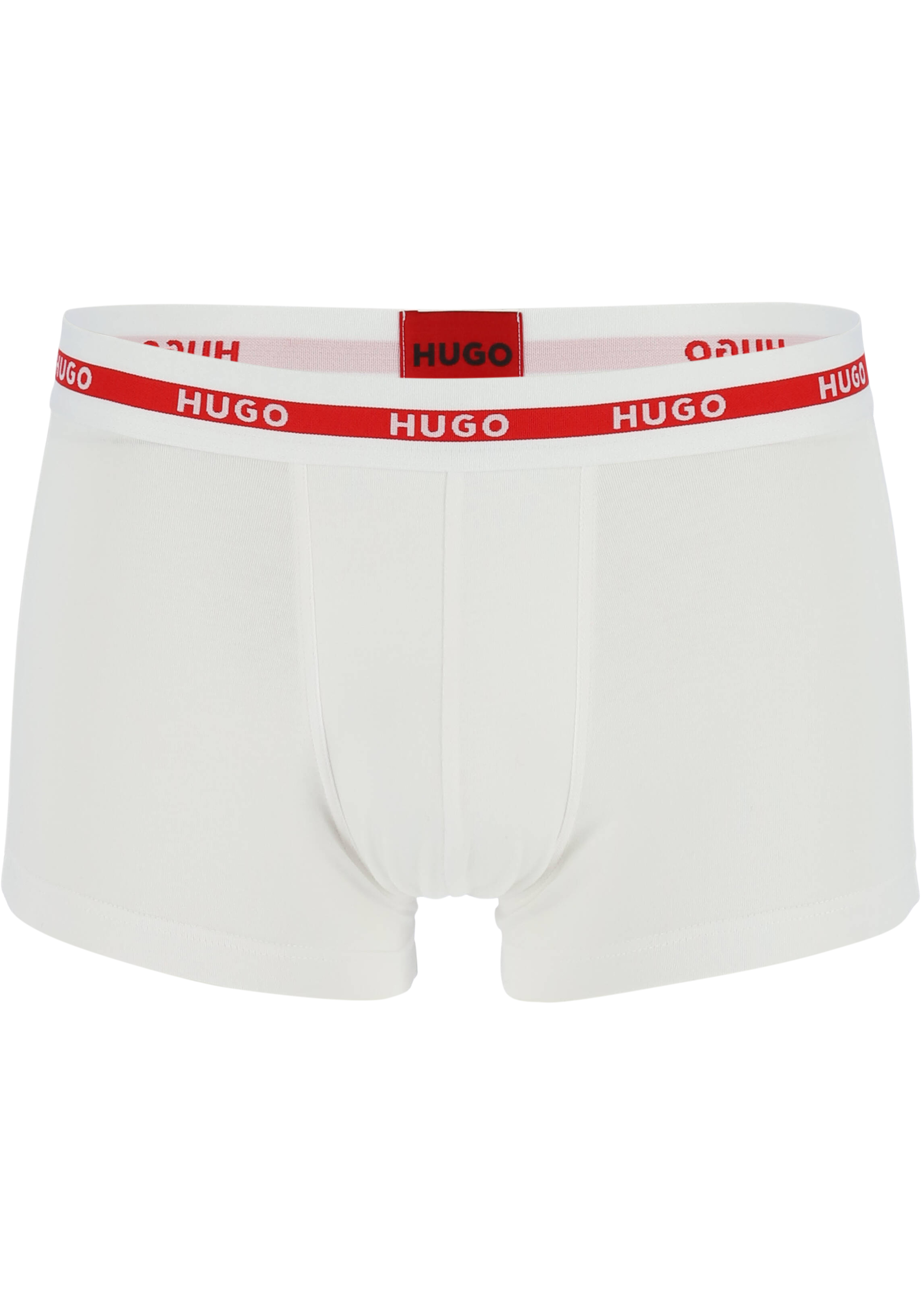 HUGO trunks (2-pack), heren boxers kort, wit