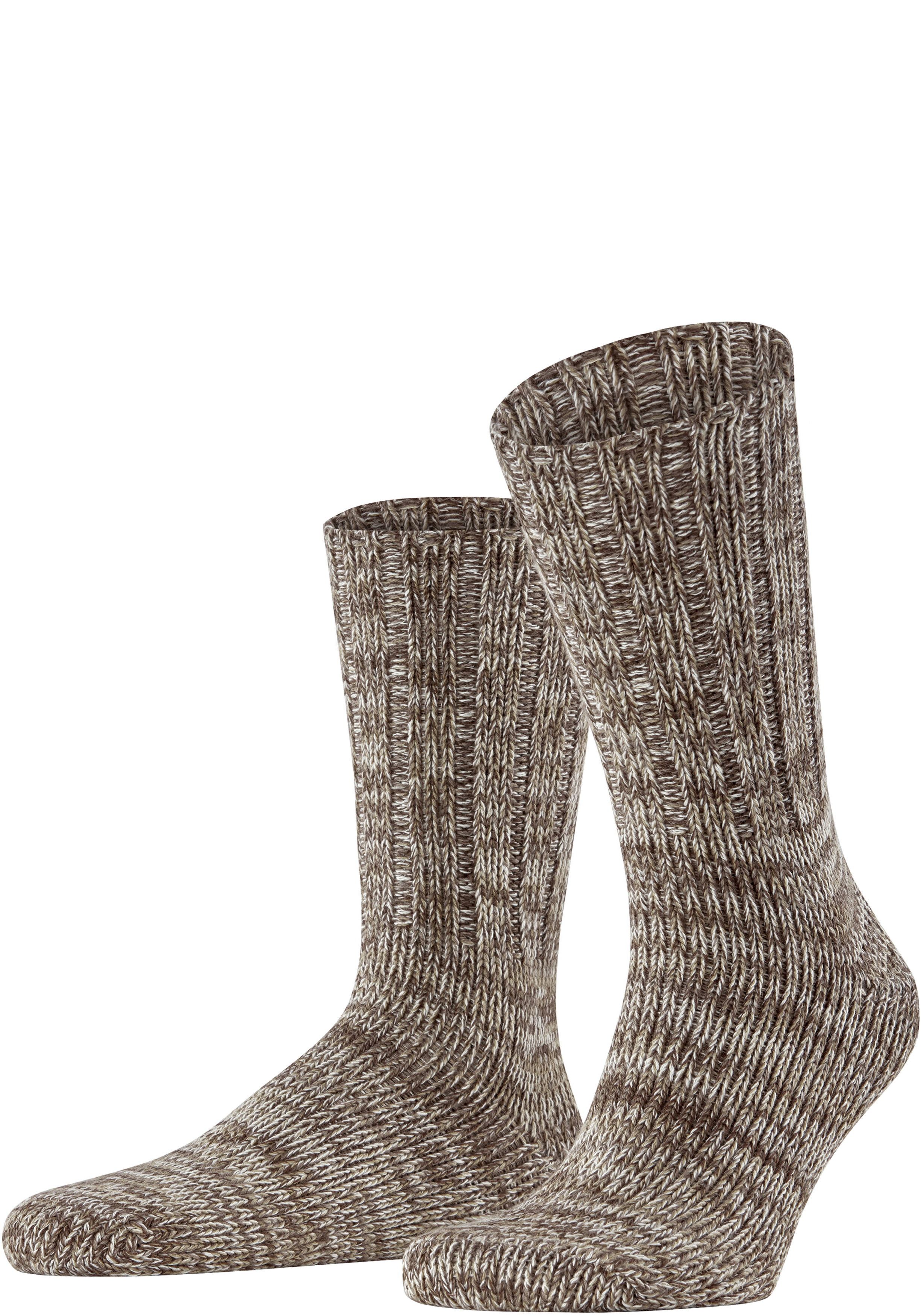 FALKE Brooklyn heren boot socks, wit (woolwhite)