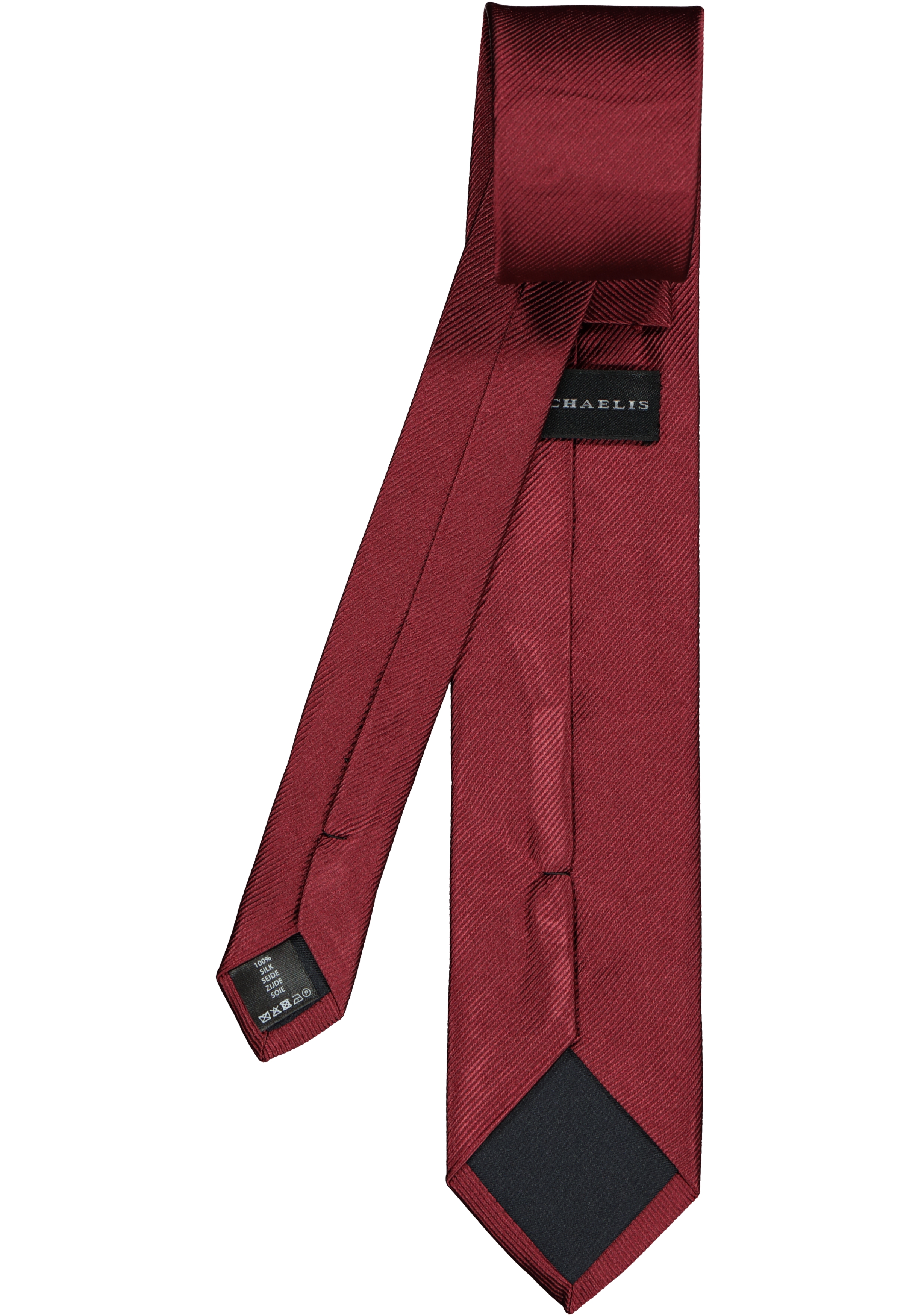 Michaelis smalle stropdas, bordeaux rood