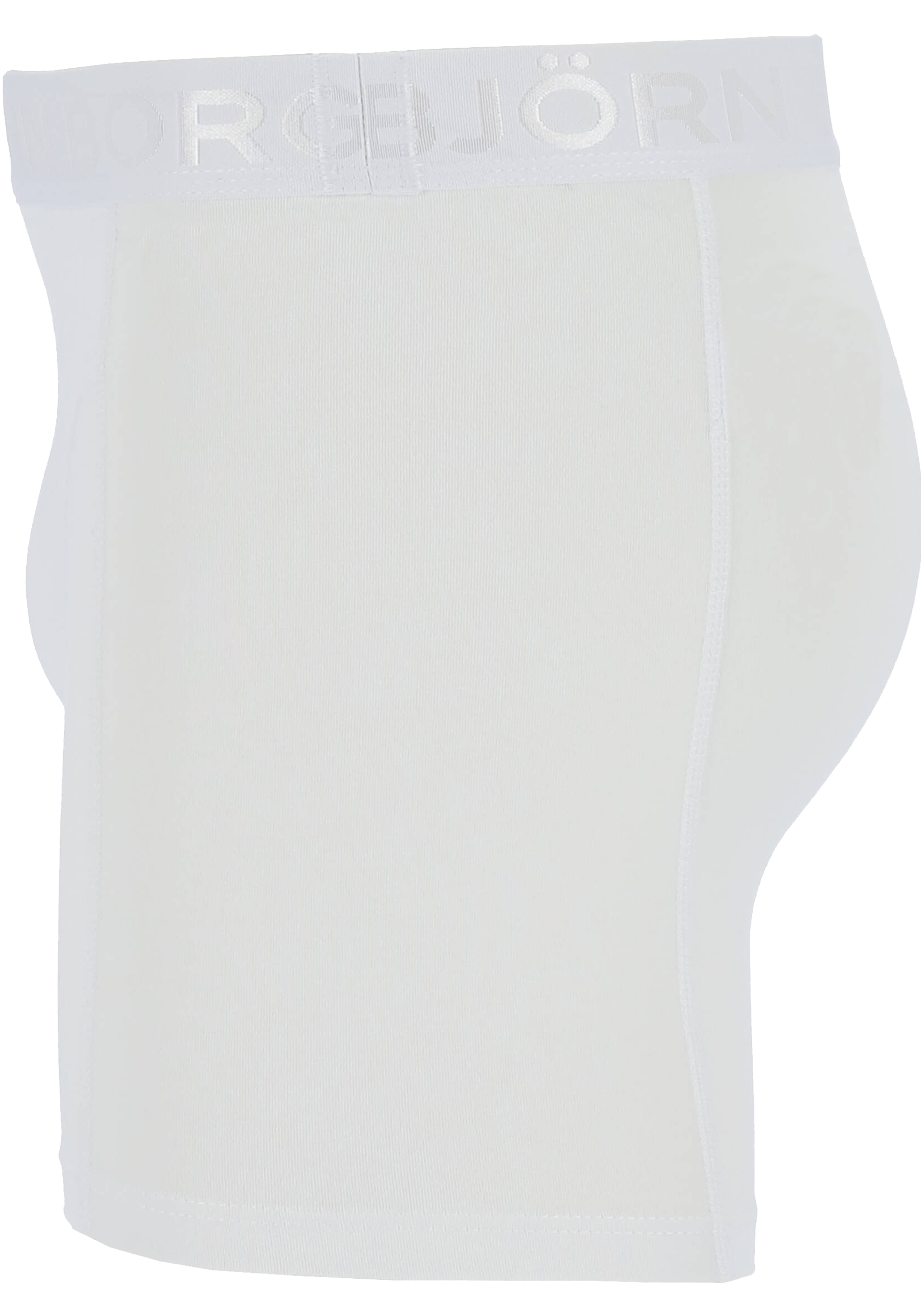 Bjorn Borg Solid Cotton Stretch Shorts (2-pack), heren boxers normale lengte, wit