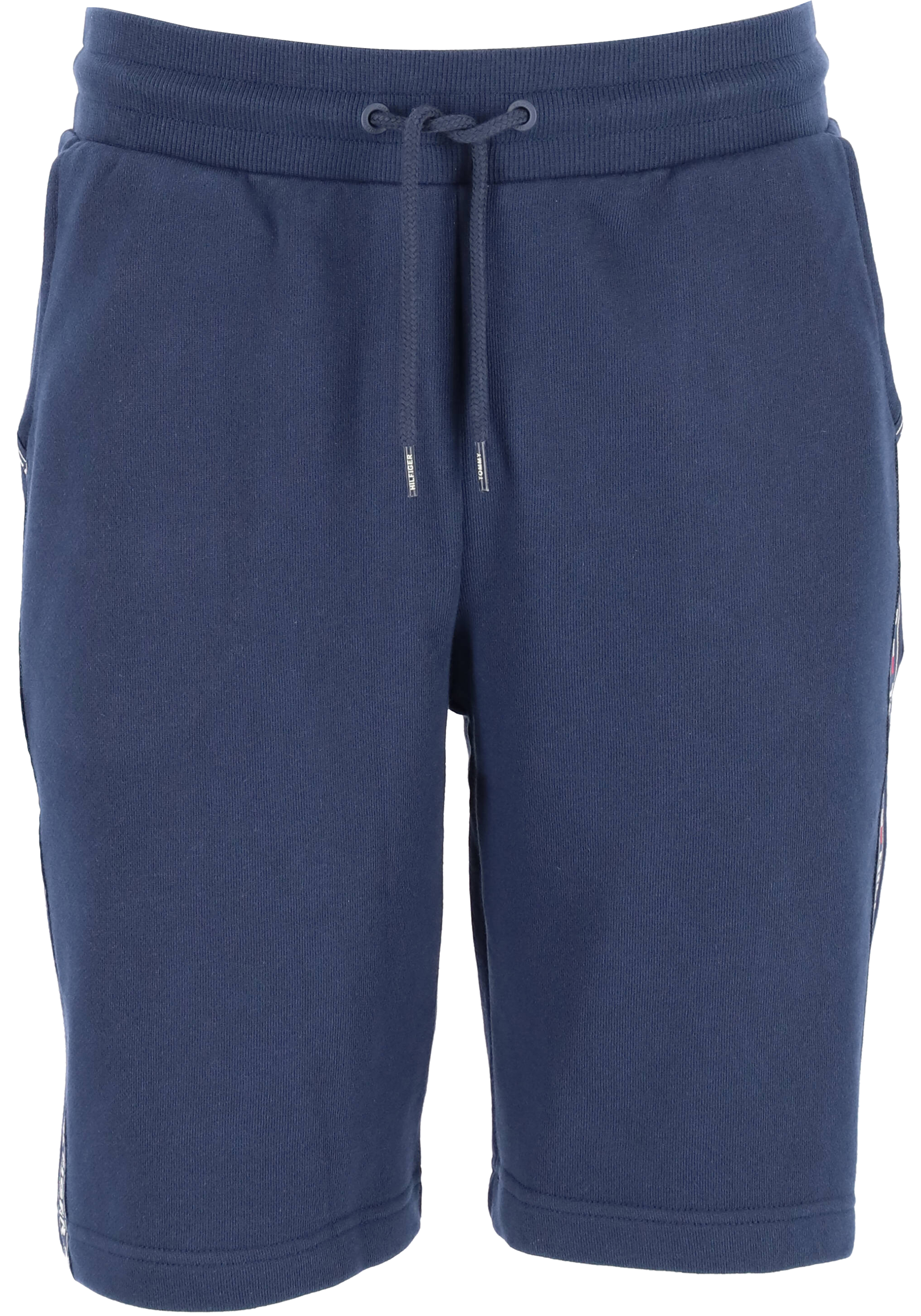 Tommy Hilfiger Authentic short, heren joggingbroek kort, normale dikte, donkerblauw