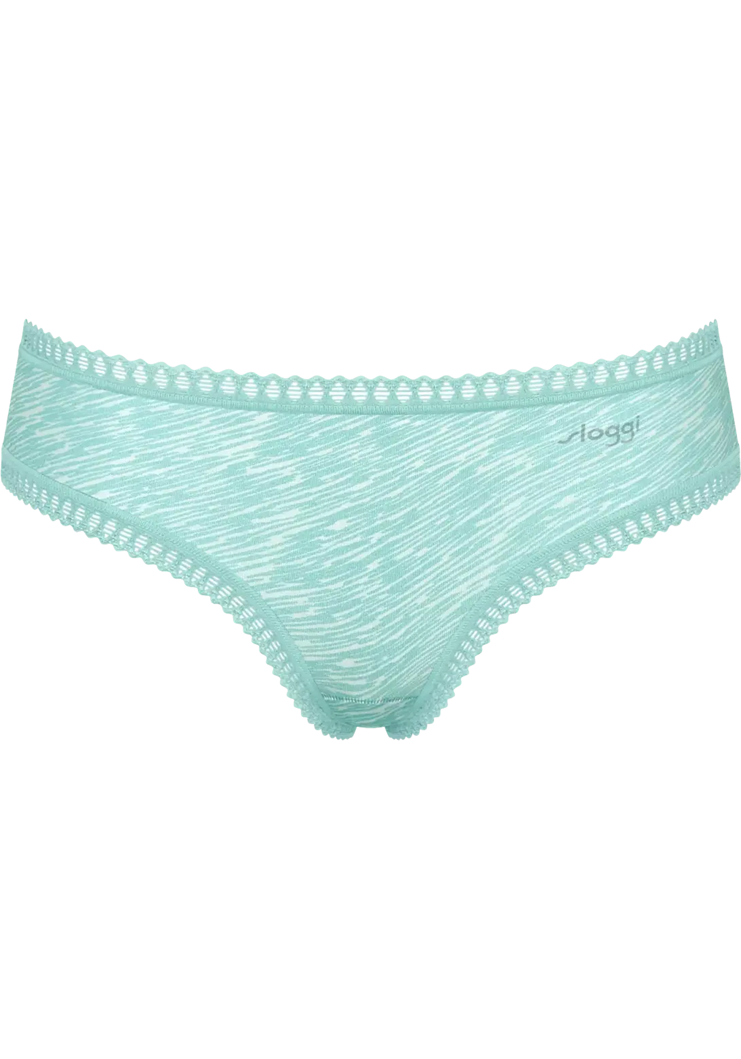 Sloggi Women GO Crush Hipster (3-pack), dames slip, lichtgroen, turquoise, print