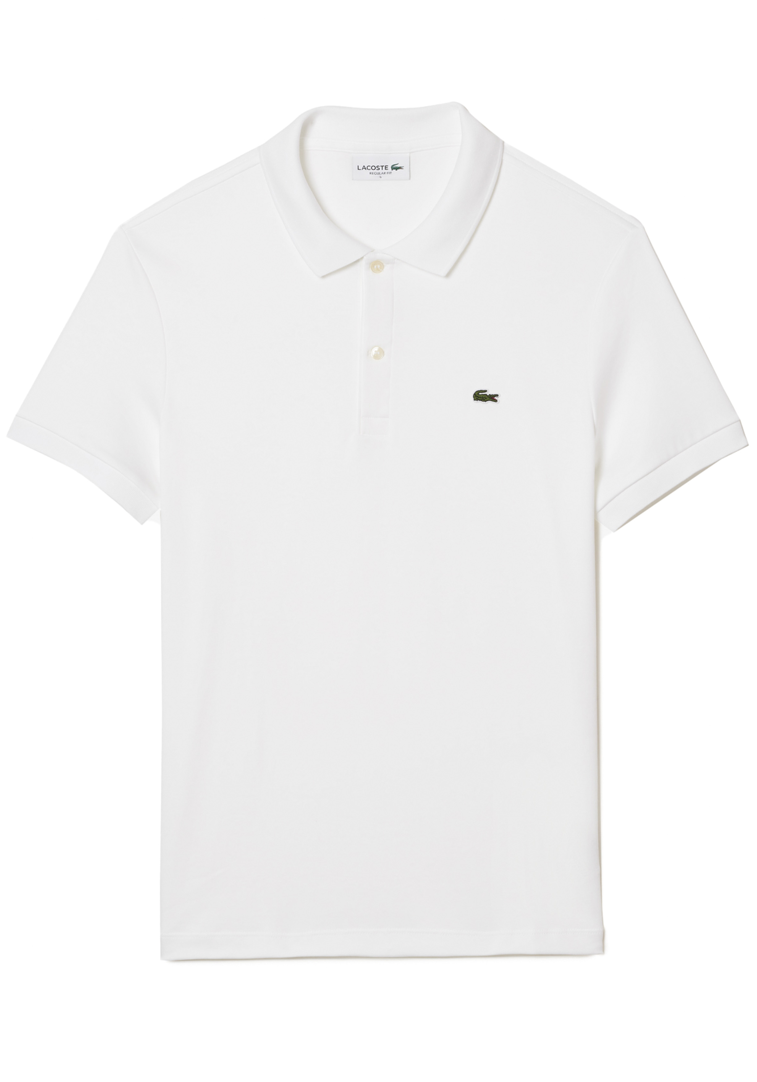 Lacoste Ultra Soft Polo Regular Fit, wit