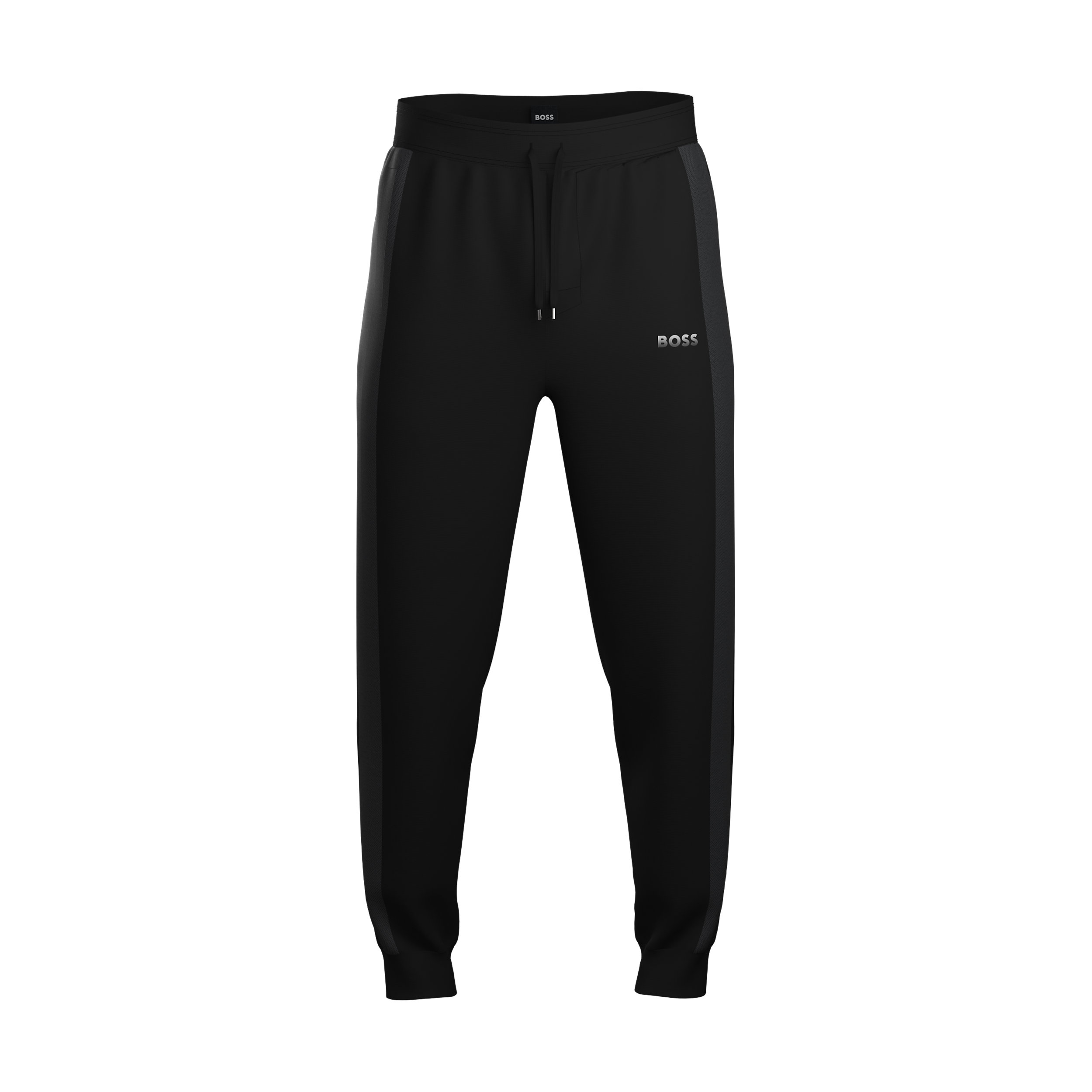 BOSS Tracksuit Pants, heren pyjama- of loungebroek, zwart