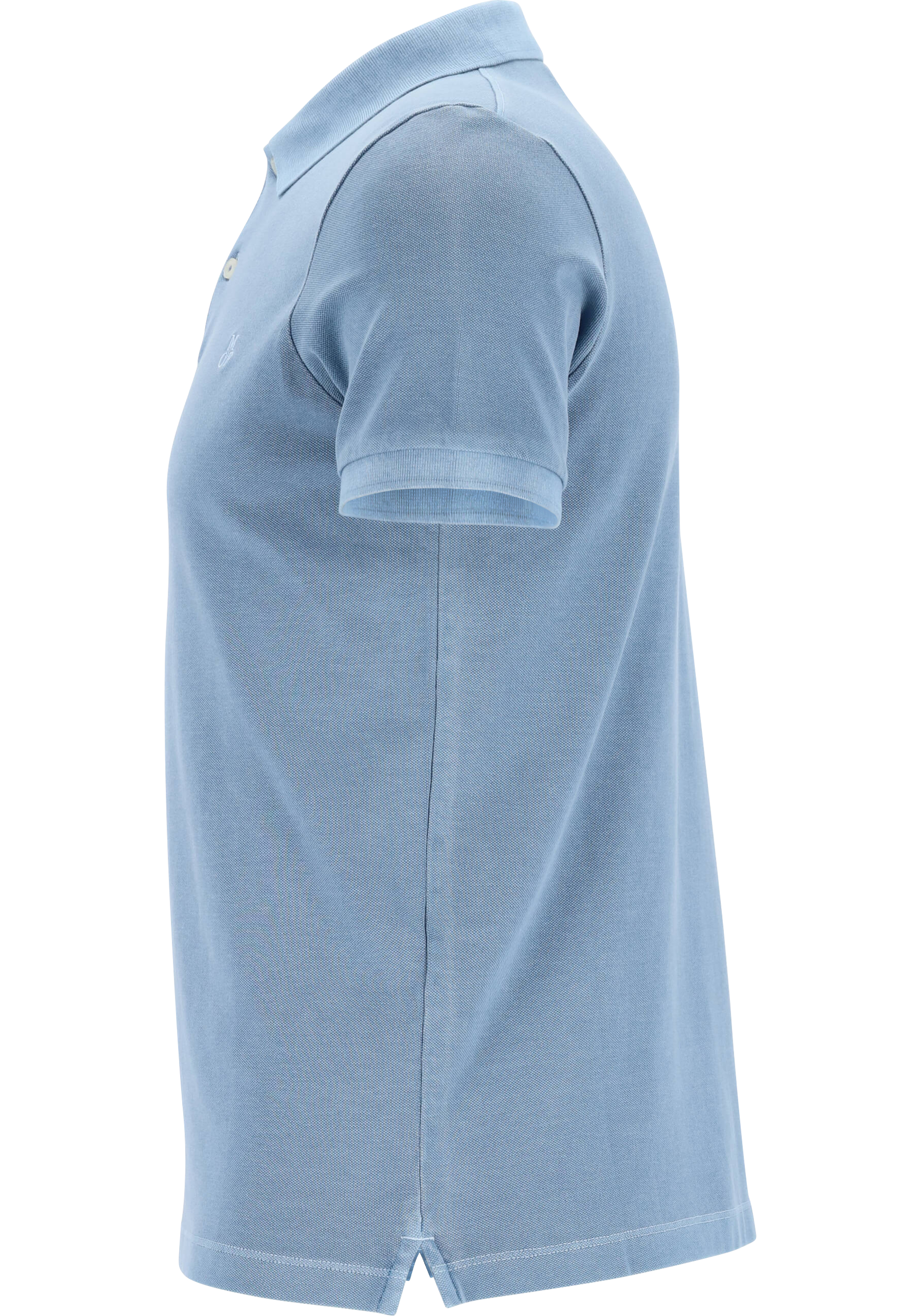 Marc O'Polo shaped fit polo, heren poloshirt, blauw