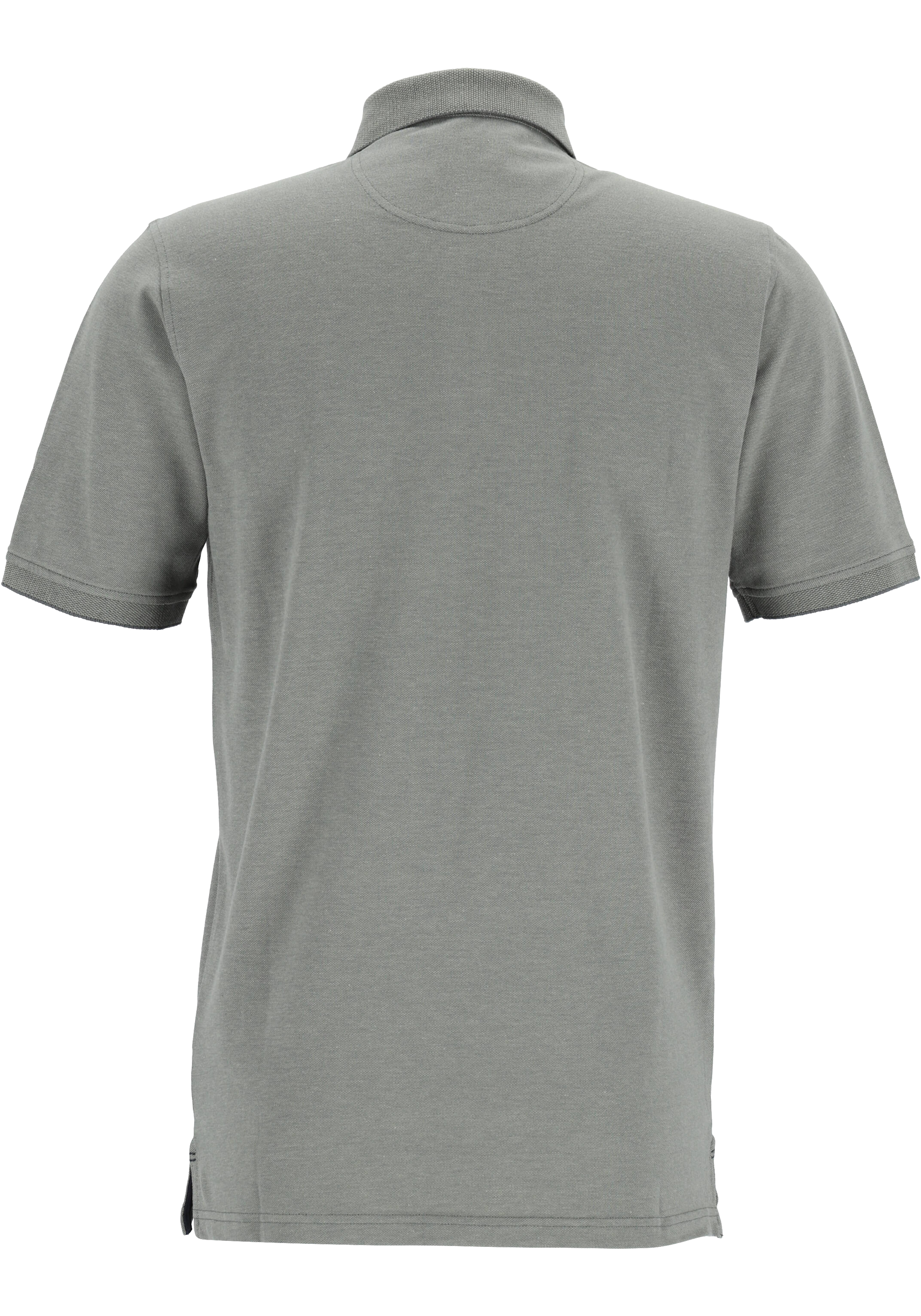 CASA MODA comfort fit poloshirt, stretch, grijs-groen