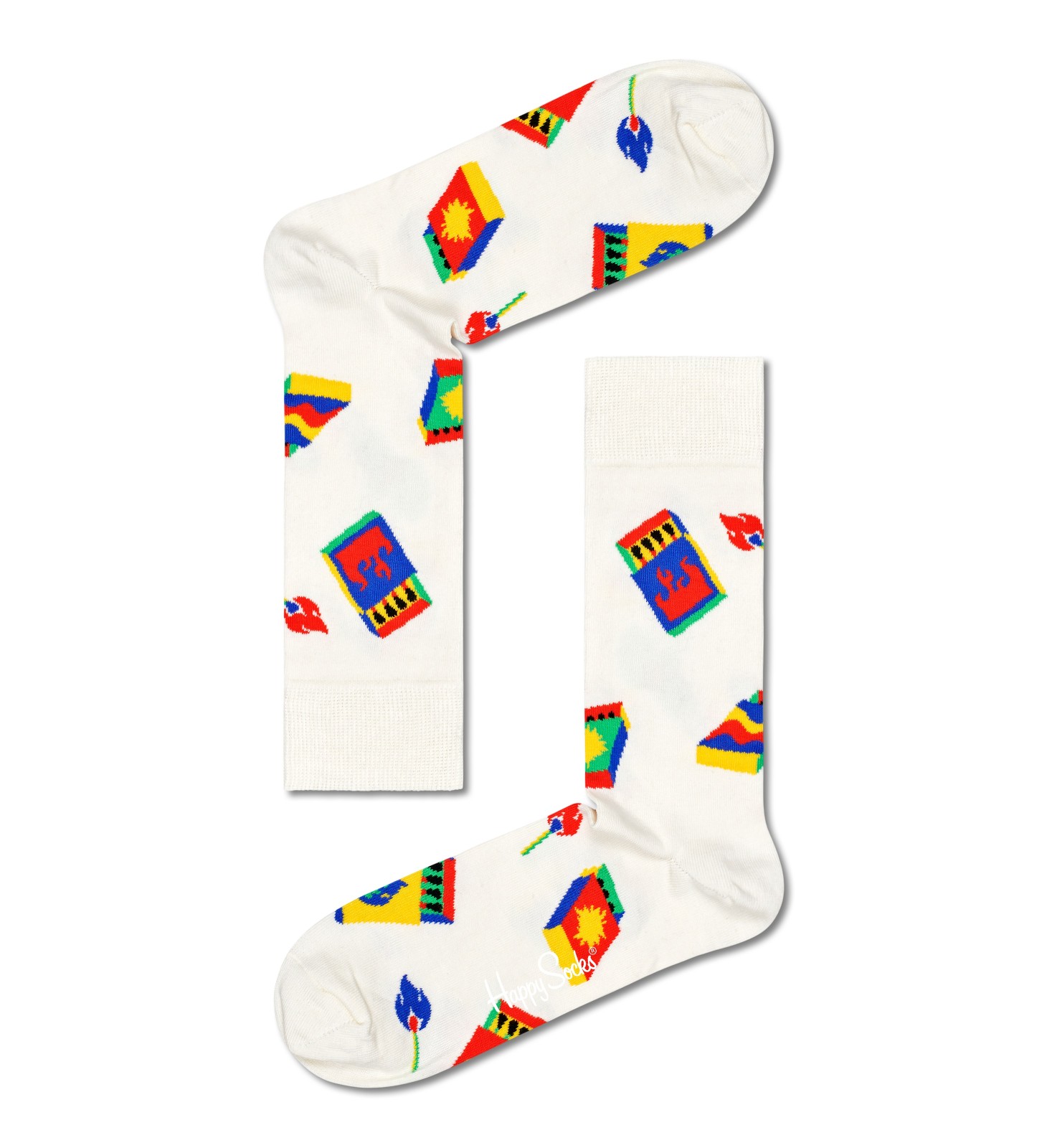 Happy Socks Hot Box Gift Set (4-pack), unisex sokken in cadeauverpakking