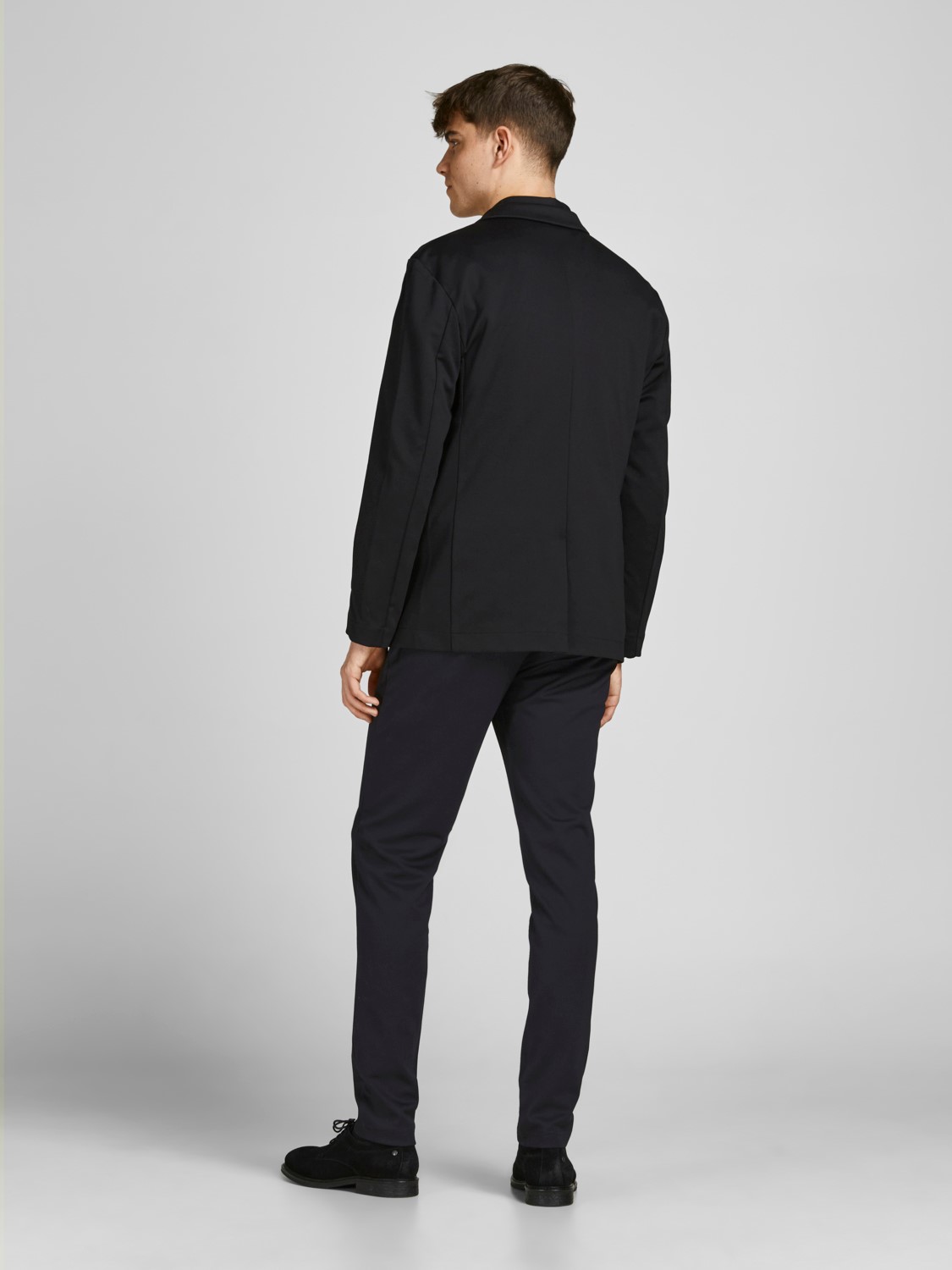 JACK & JONES Blabeck Tailoring Pants regular fit, heren pantalon, zwart