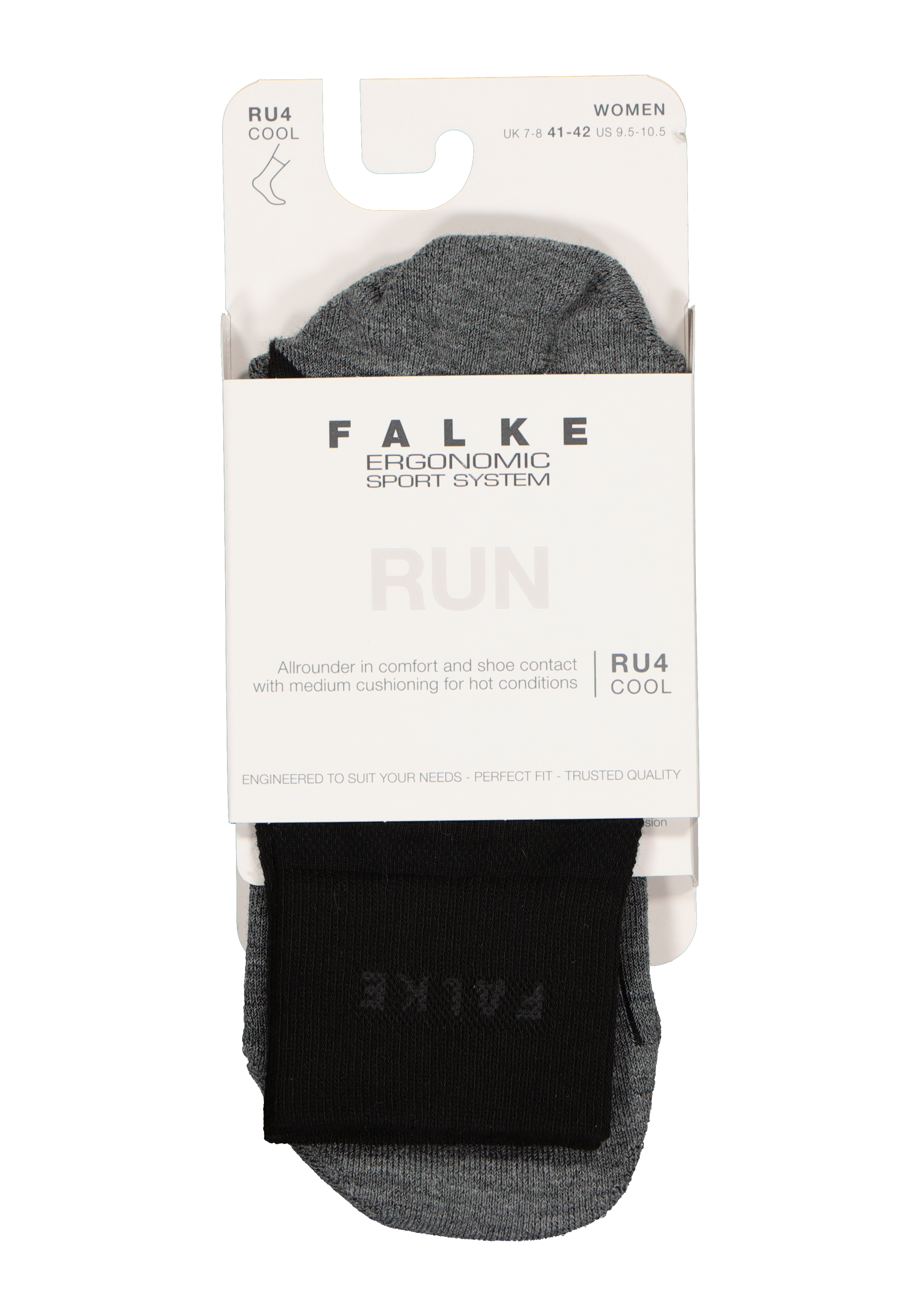 FALKE RU4 Cool dames hardloopsokken, zwart (black-mix)