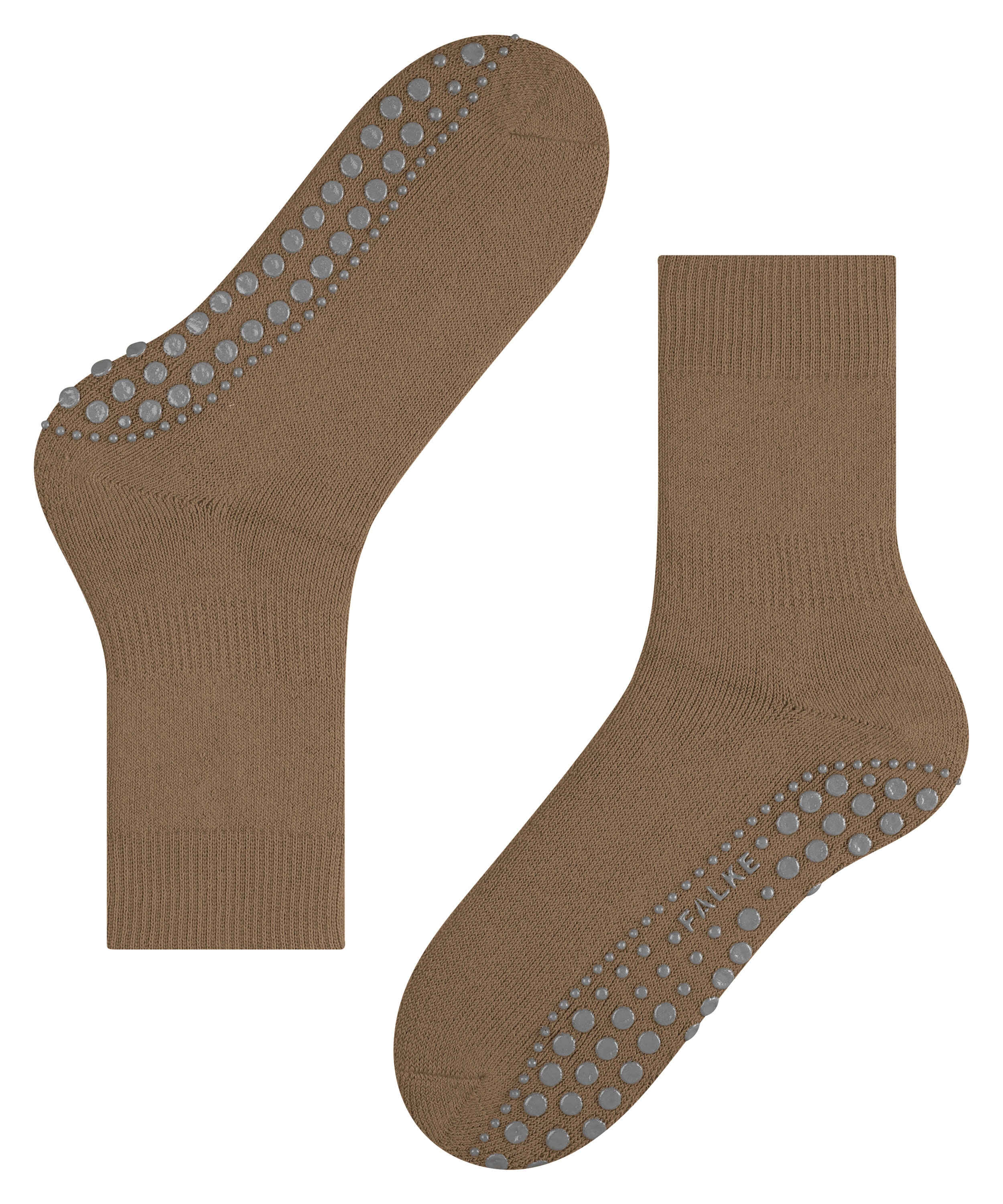 FALKE Homepads herensokken, bruin (wholegrain)