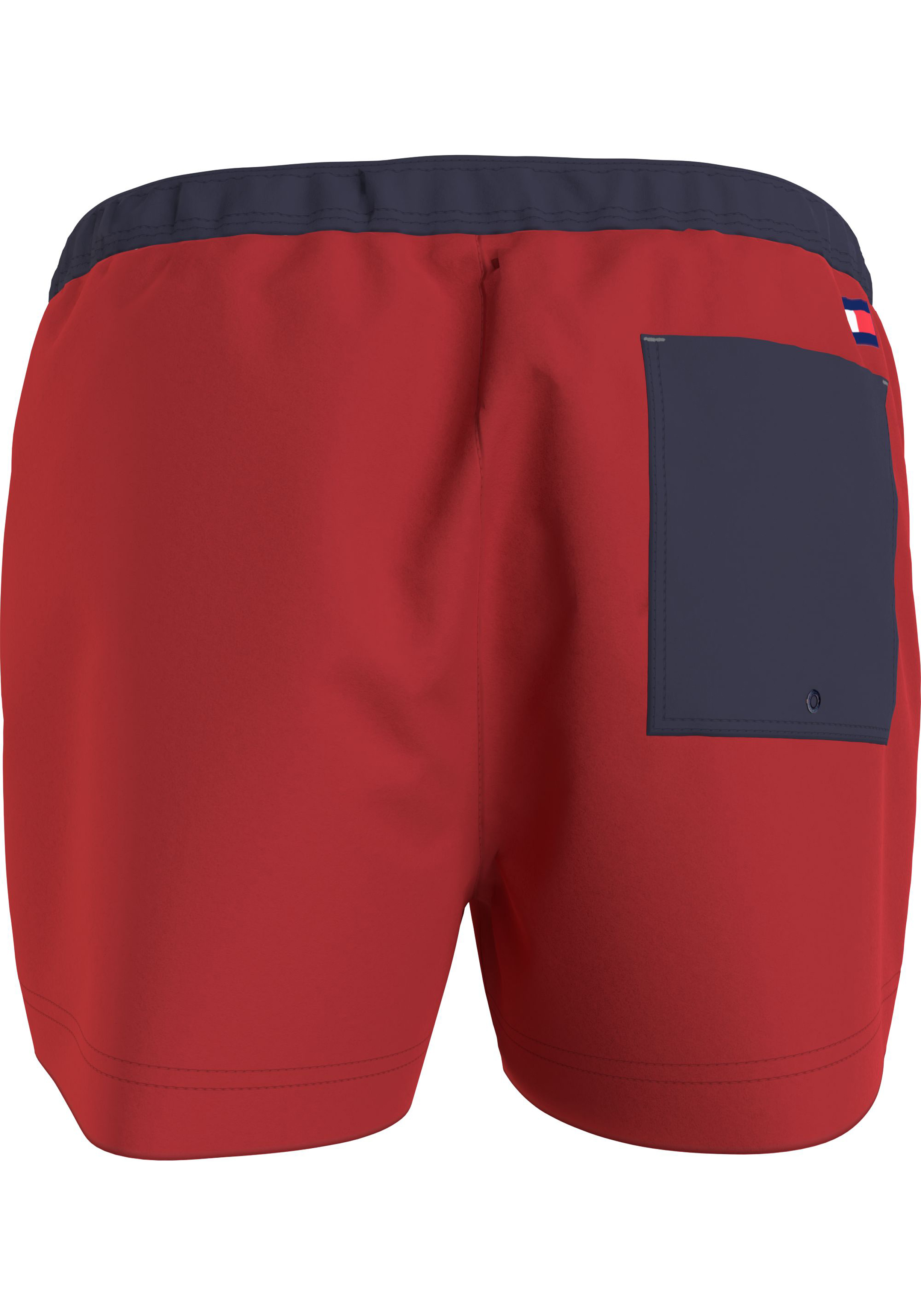 Tommy Hilfiger Short Drawstring swimshort, heren zwembroek, donkerrood