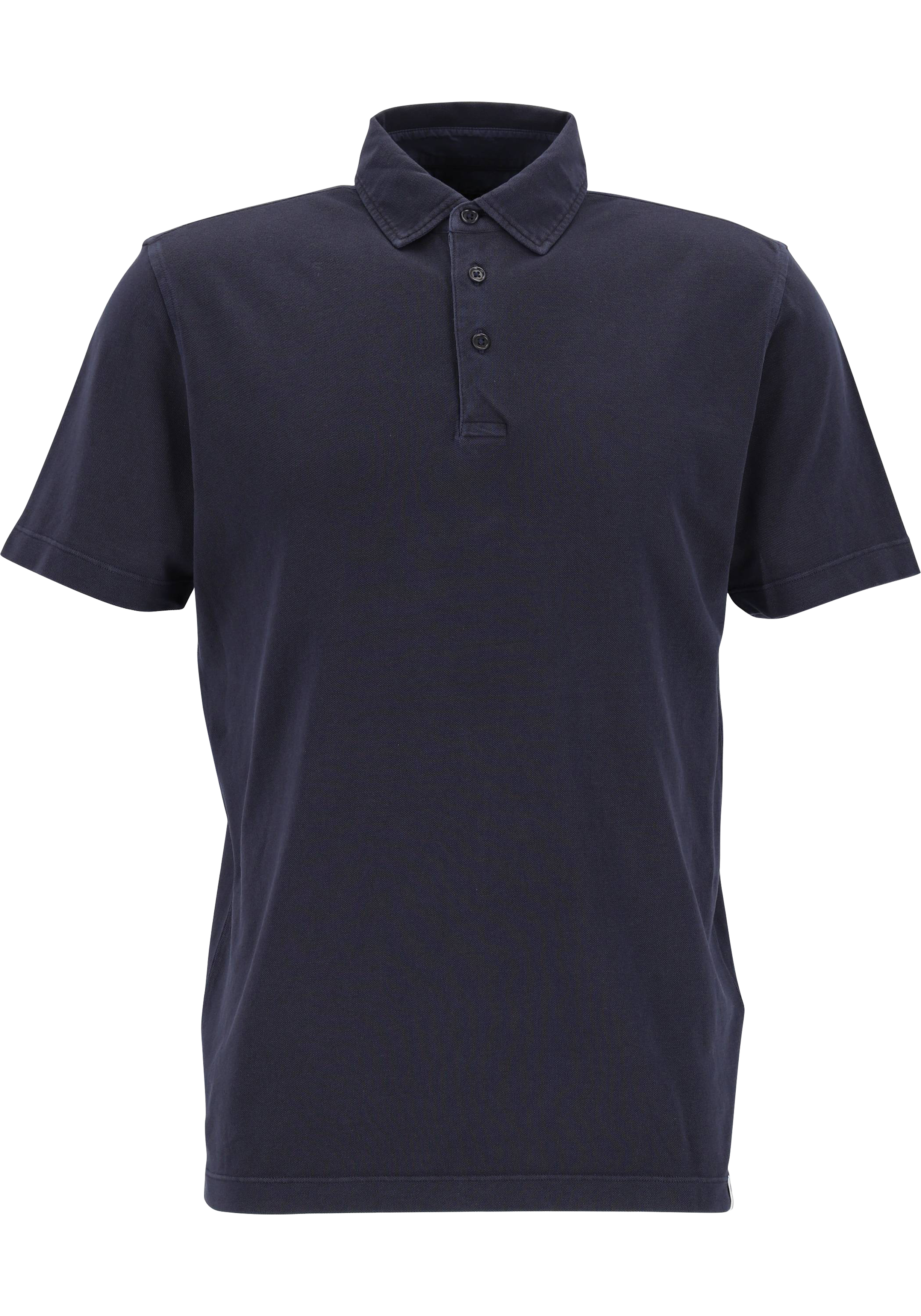 OLYMP Polo Casual, modern fit polo, marine blauw