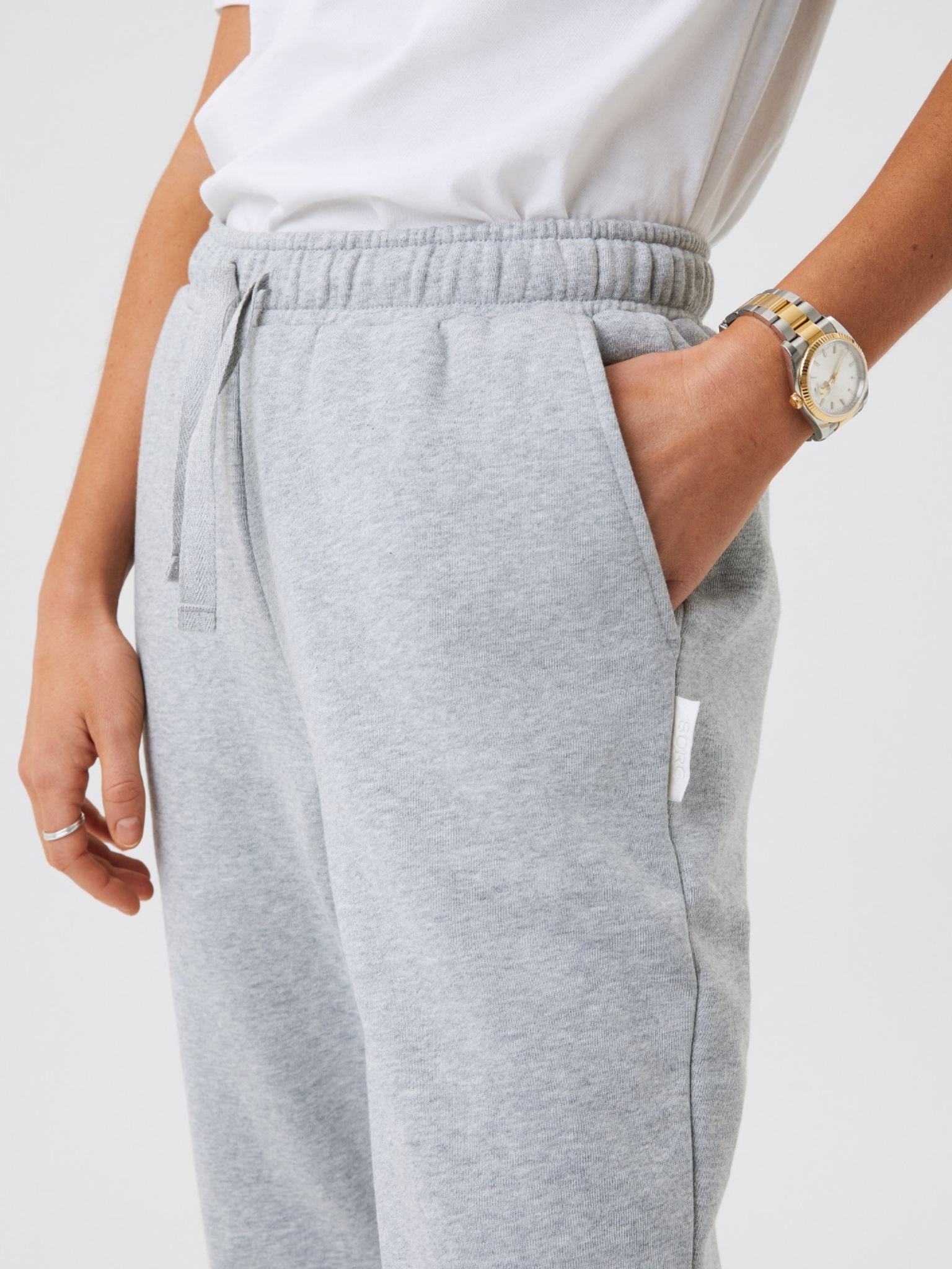 Bjorn Borg dames Centre Pants, dames joggingbroek, grijs