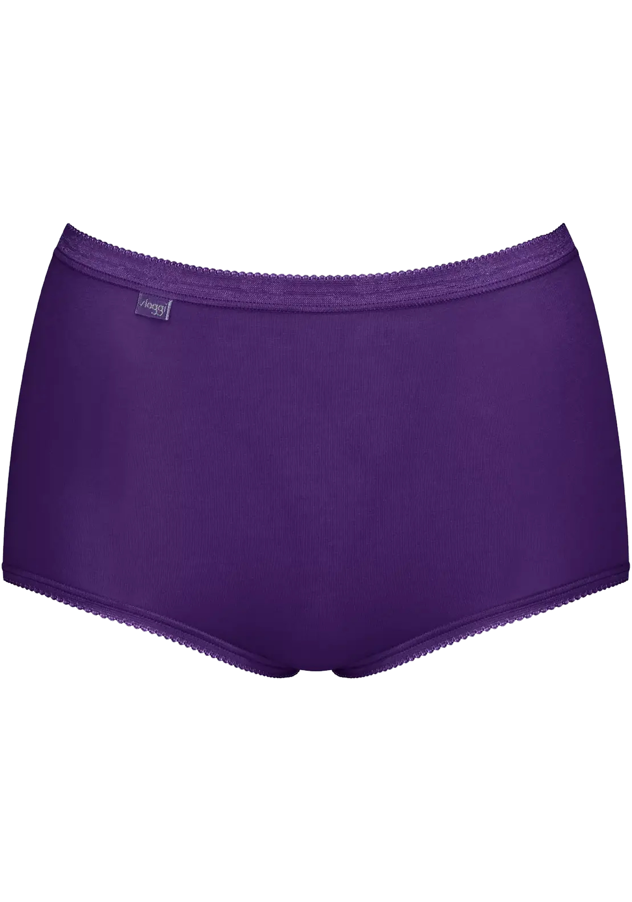 Sloggi Women Basic+ Maxi (4-pack), dames slip, wit, grijs, roze, paars