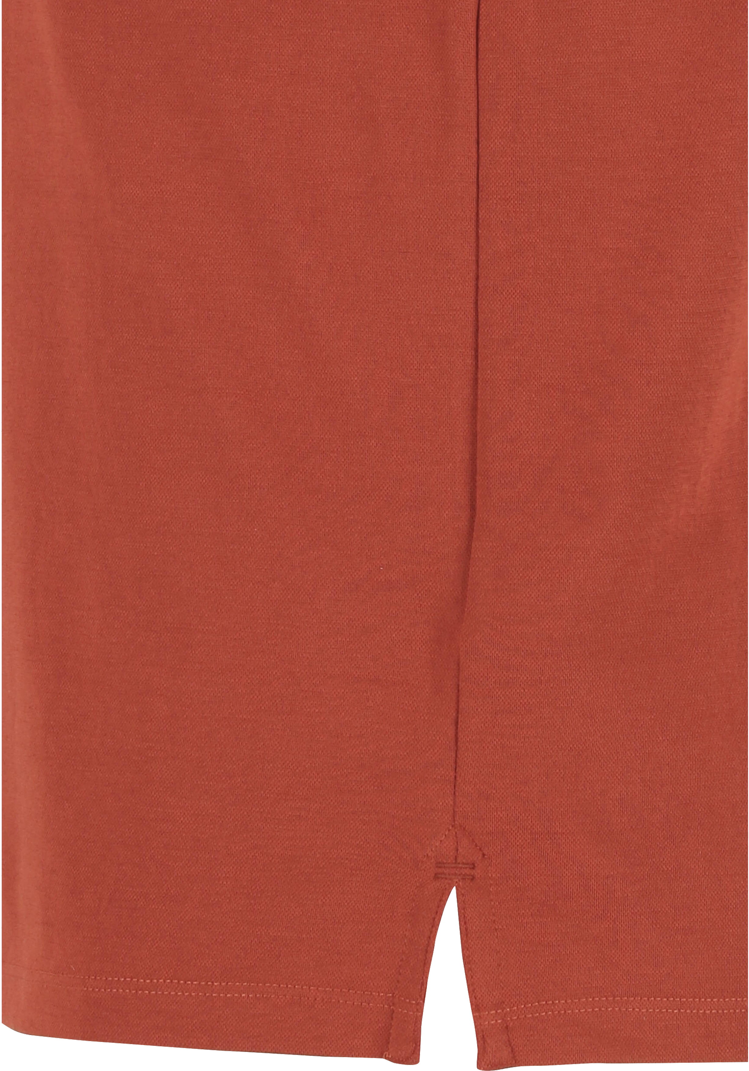 CASA MODA comfort fit poloshirt, roestbruin