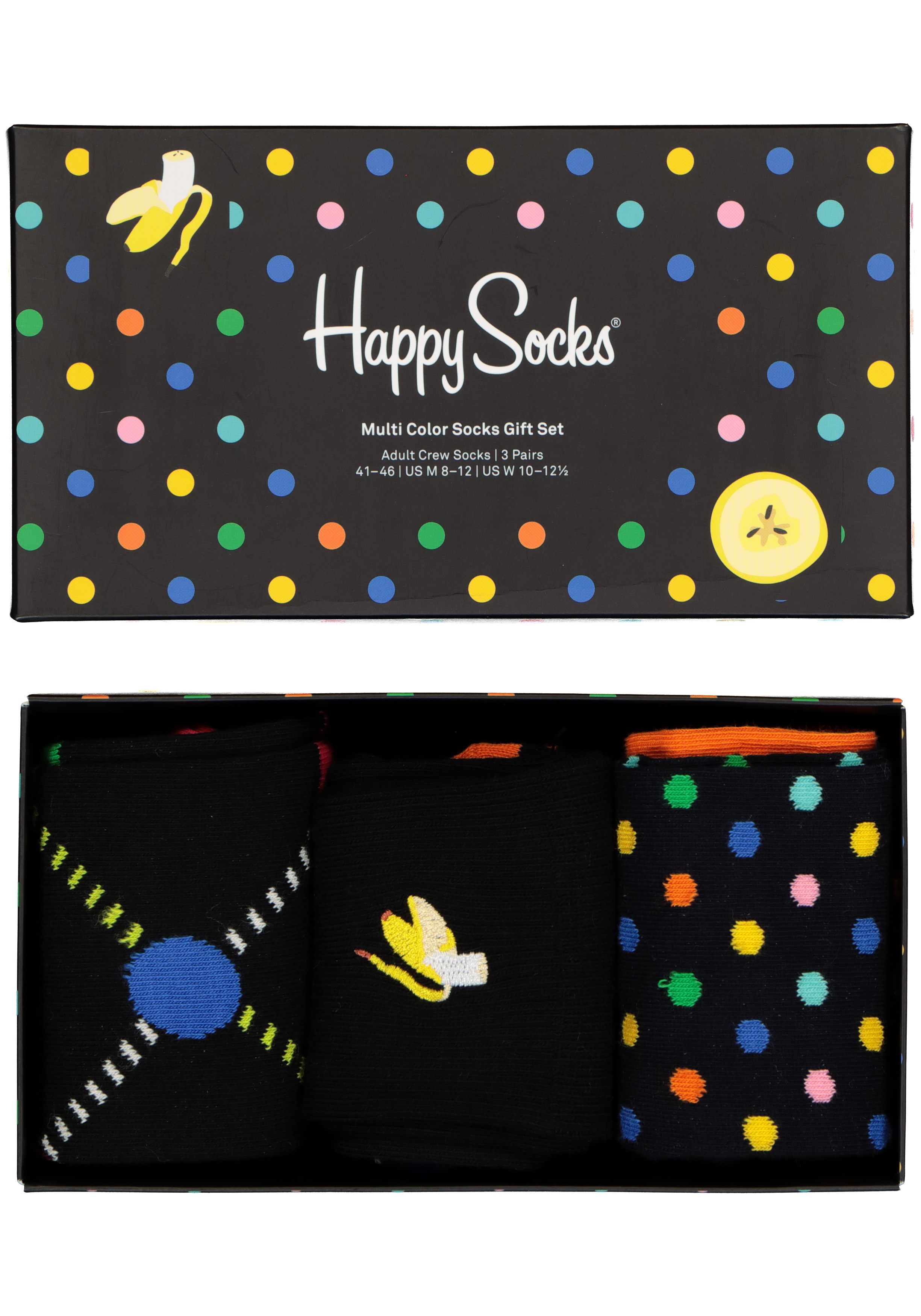 Happy Socks Classic Socks Gift Set (3-pack)