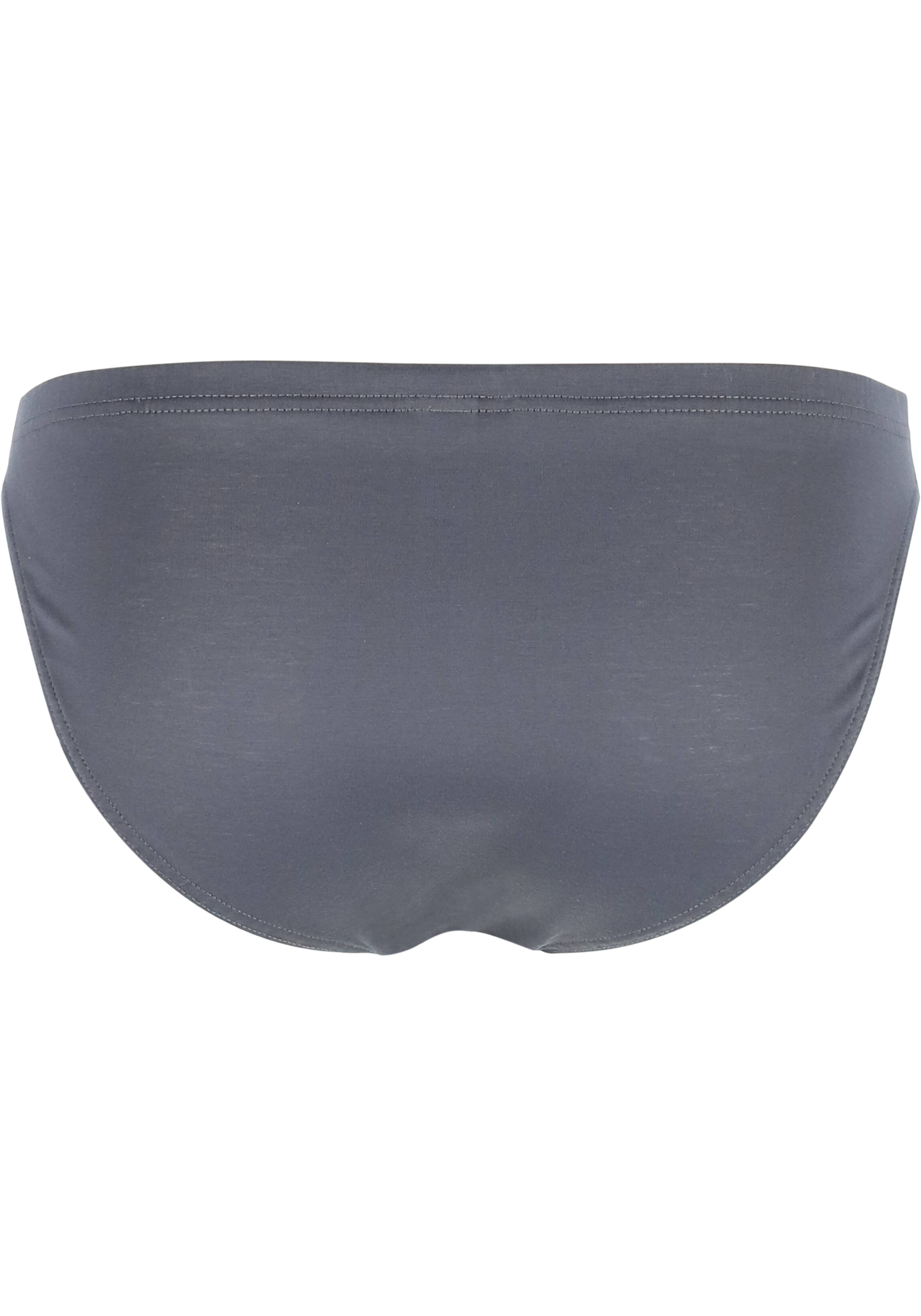 HOM Premium cotton comfort micro briefs (1-pack), herenslip, grijs