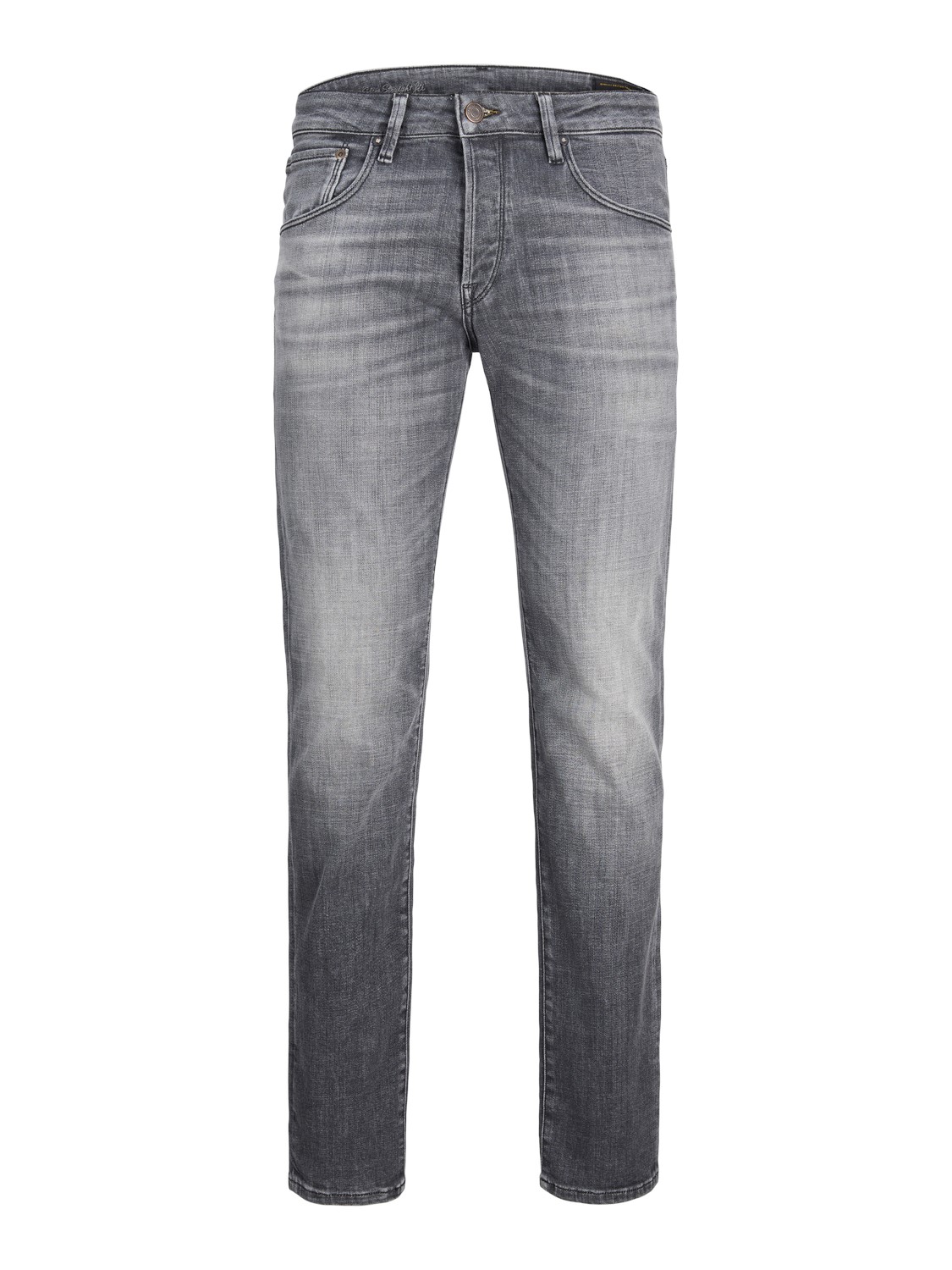JACK & JONES Tim Davis regular fit, heren jeans, grijs denim