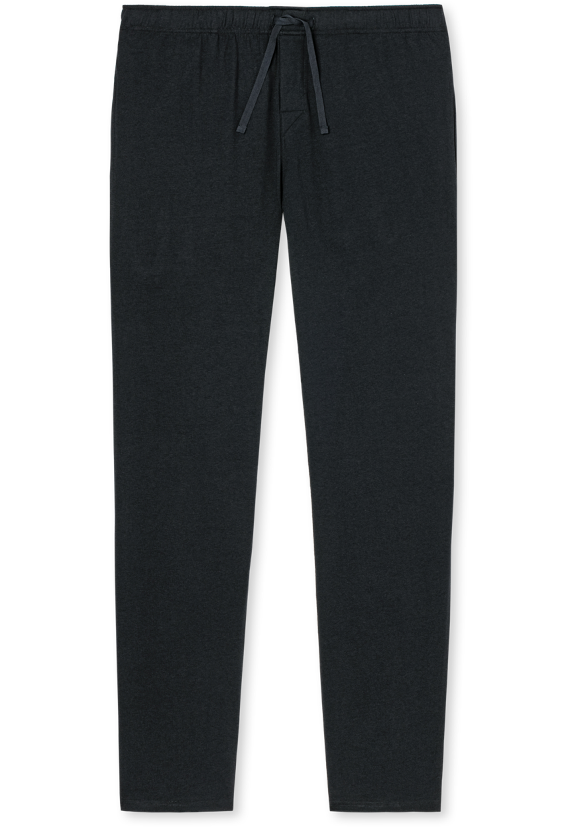 SCHIESSER Mix+Relax loungebroek lang, heren loungebroek lang jersey zwart