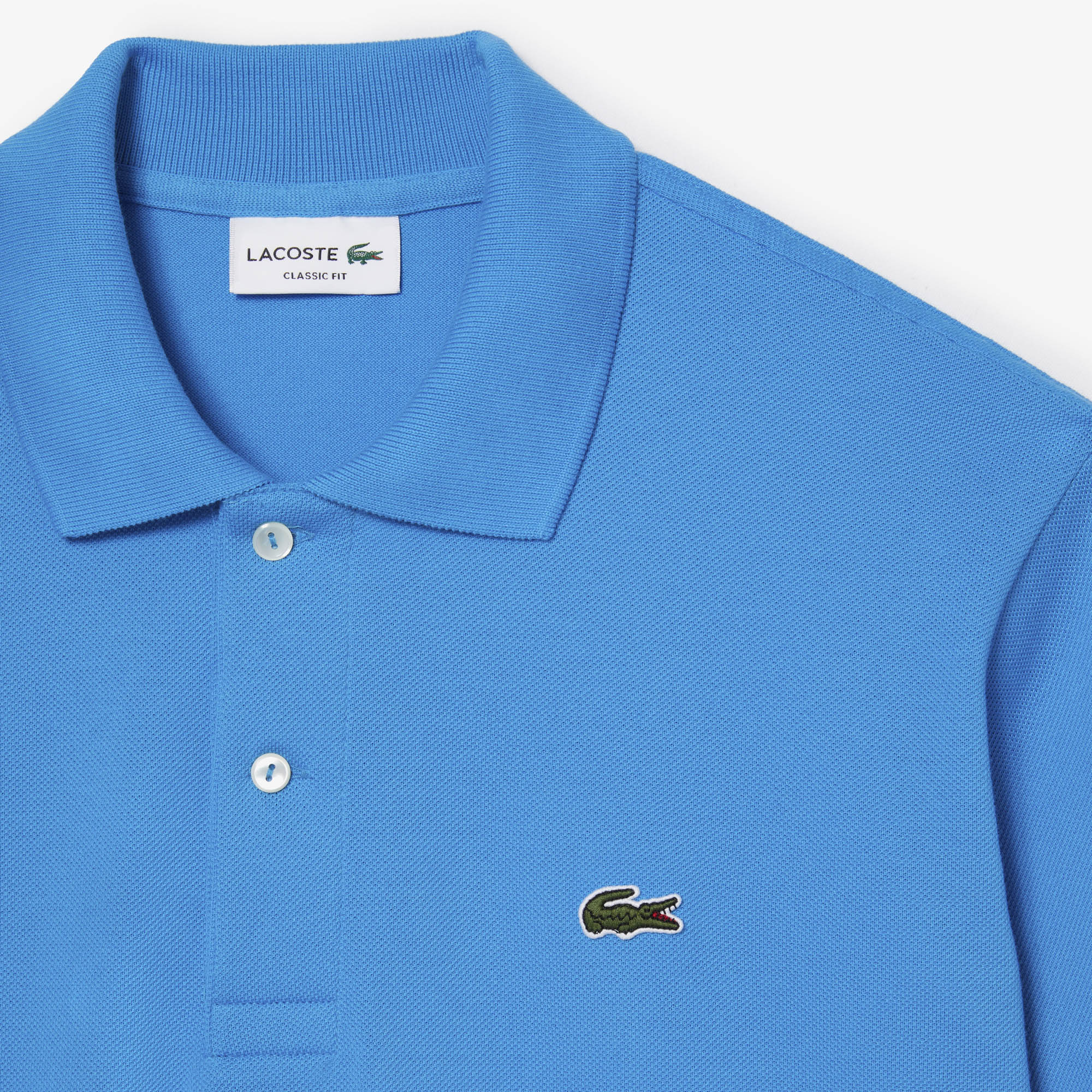 Lacoste Classic Fit polo, helder blauw