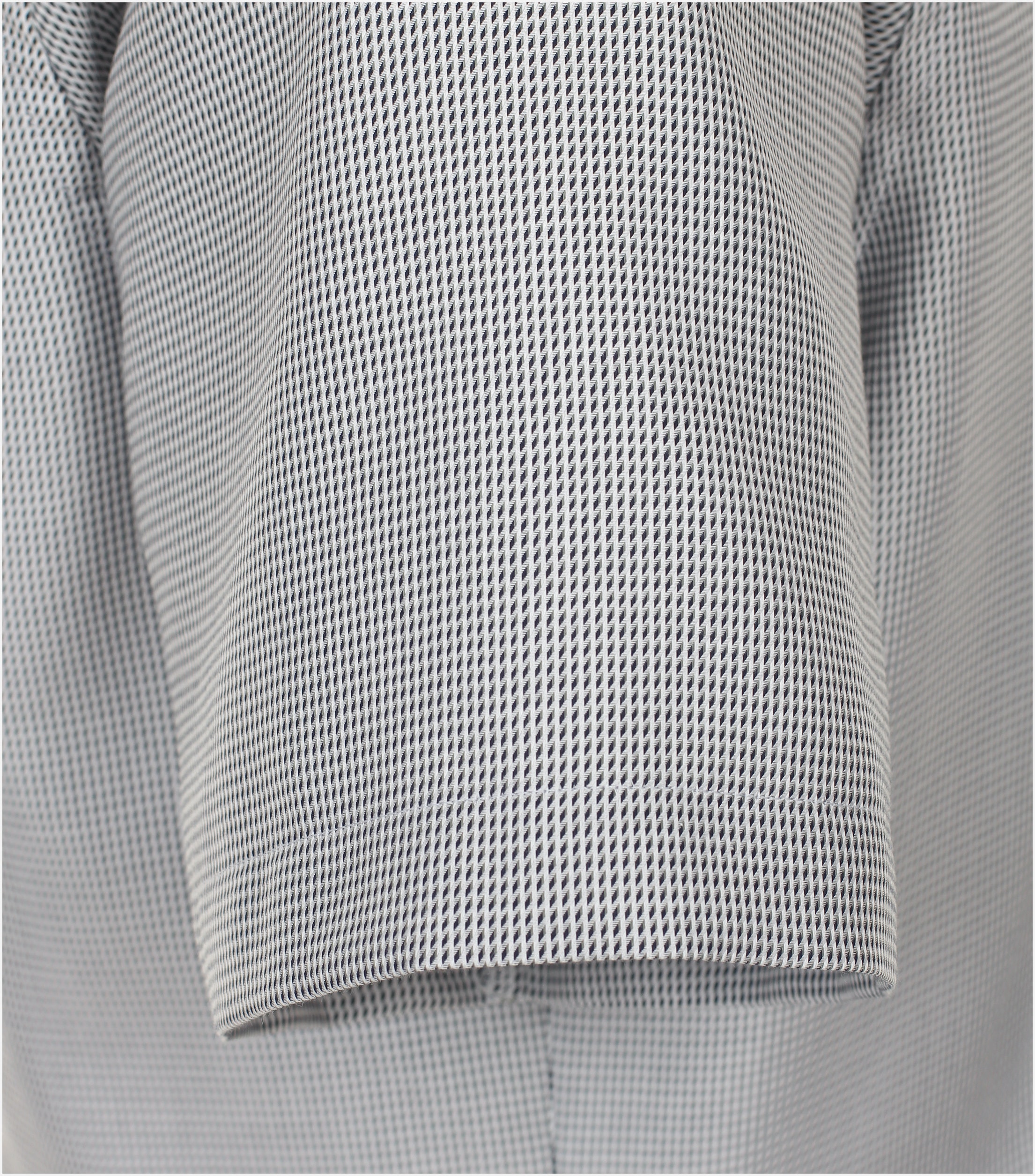 VENTI modern fit overhemd, korte mouw, twill, groen