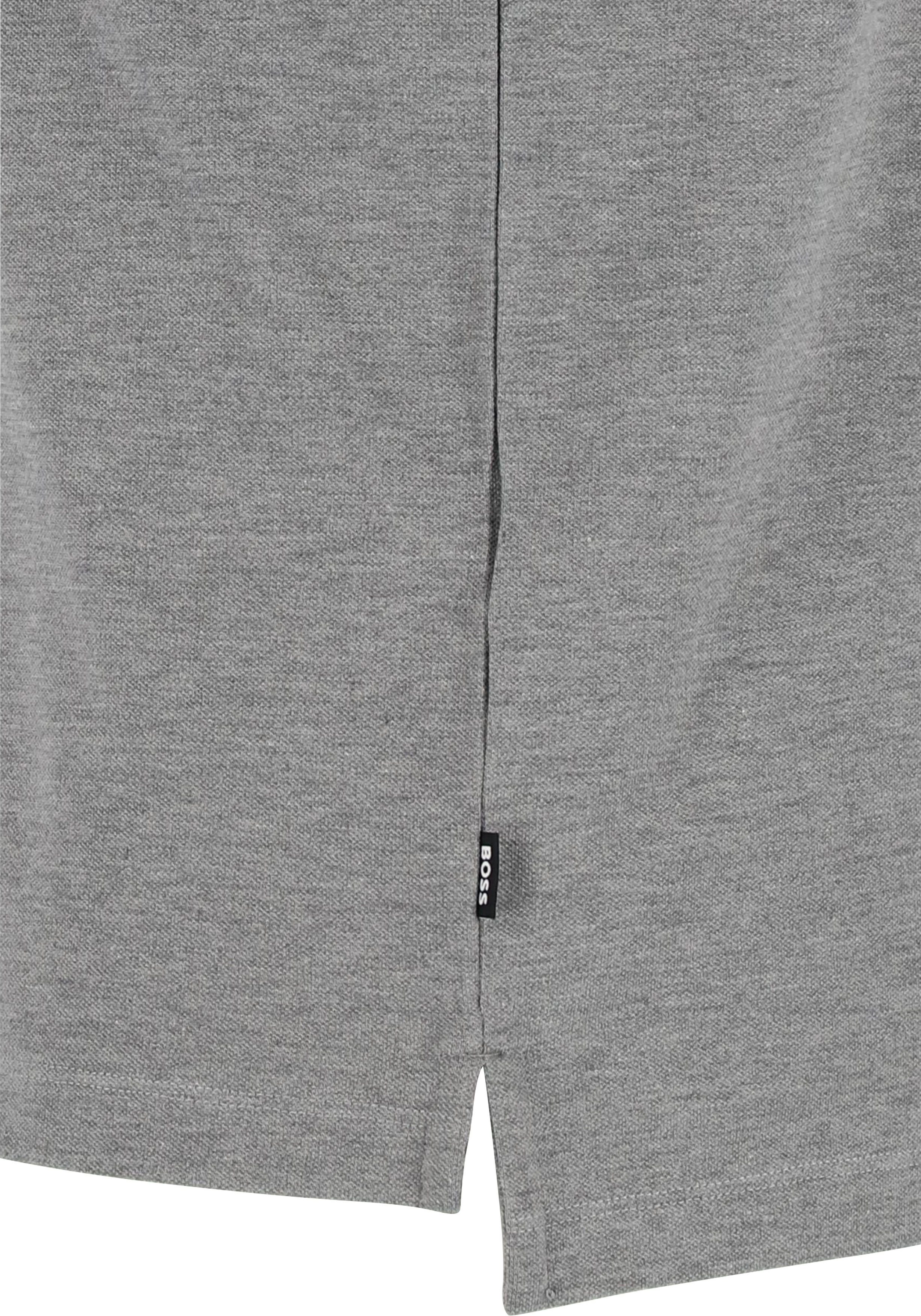 BOSS Parlay regular fit polo, pique, zilver