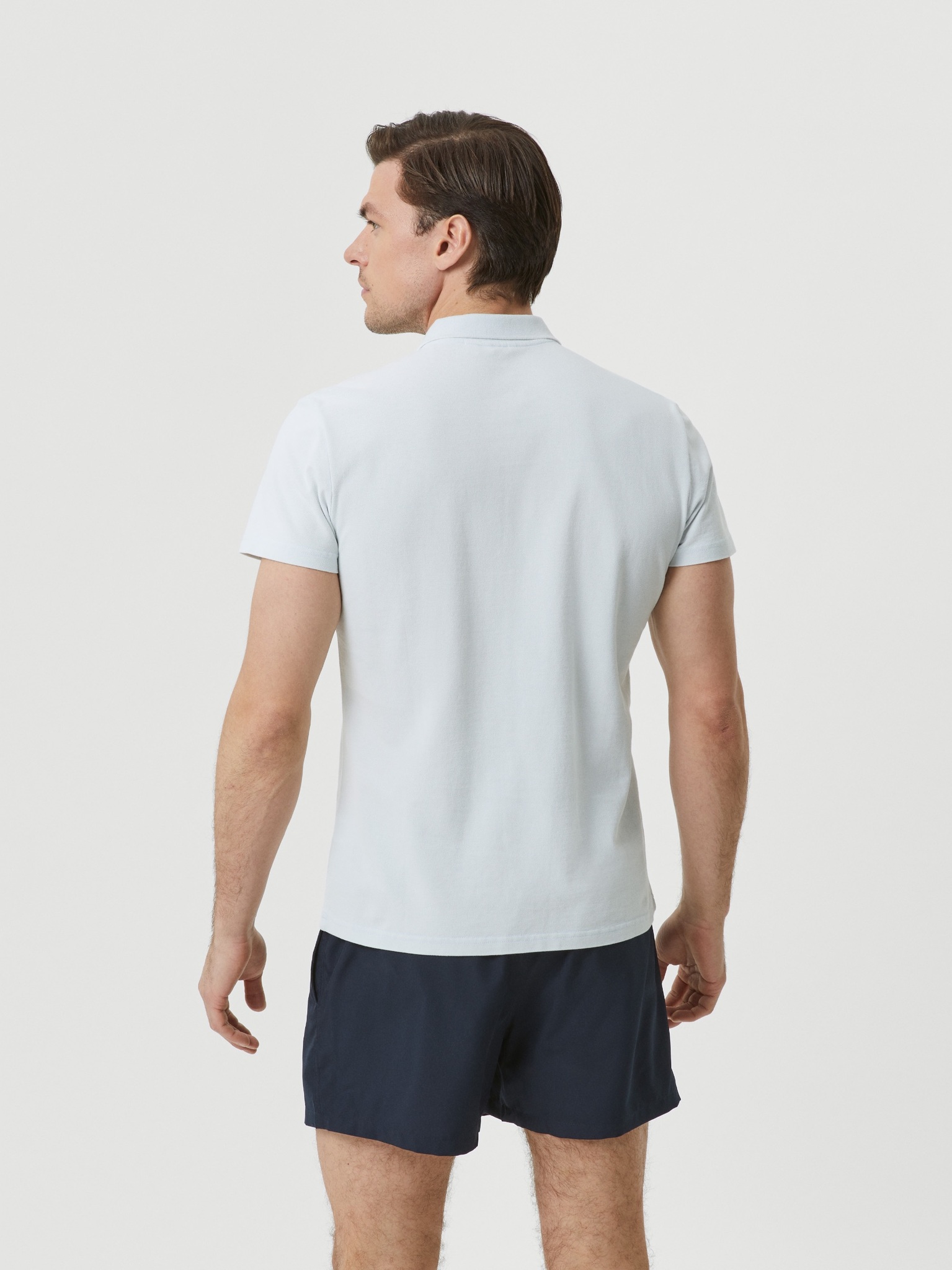 Bjorn Borg polo shirt, heel lichtblauw
