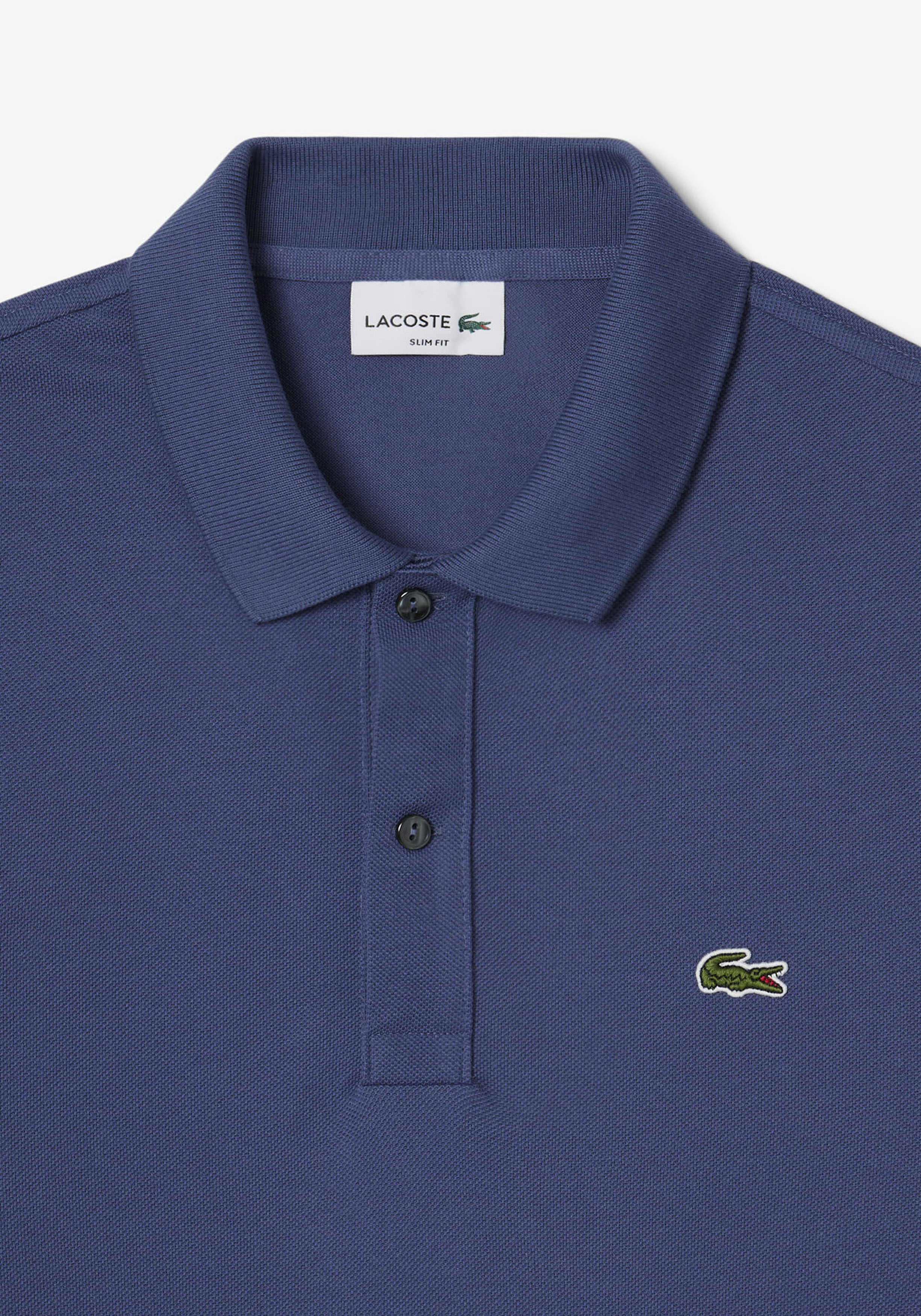 Lacoste Slim Fit polo, primula blauw